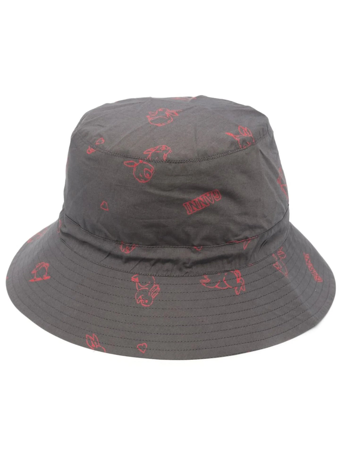 all-over logo-print bucket hat