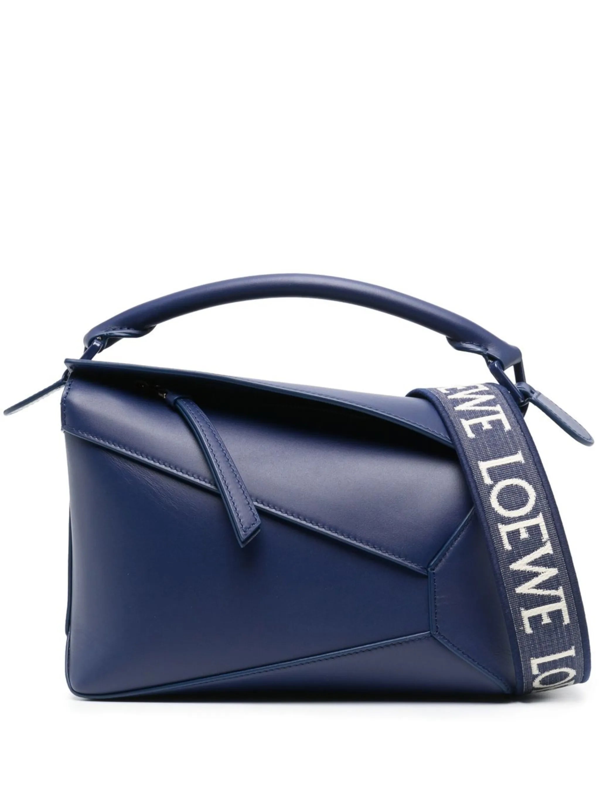 Puzzle monochrome shoulder bag