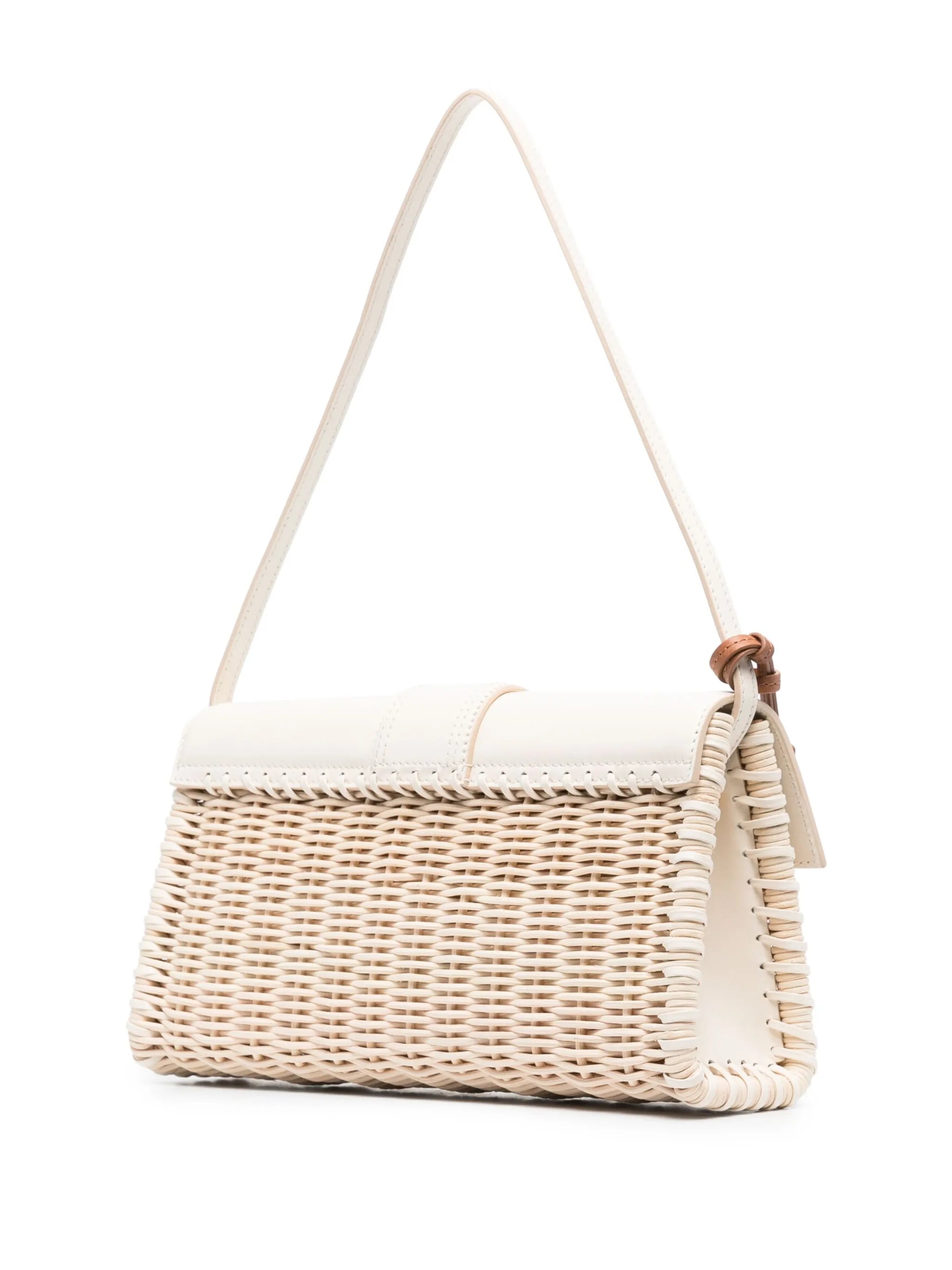 Le Bambino wicker shoulder bag