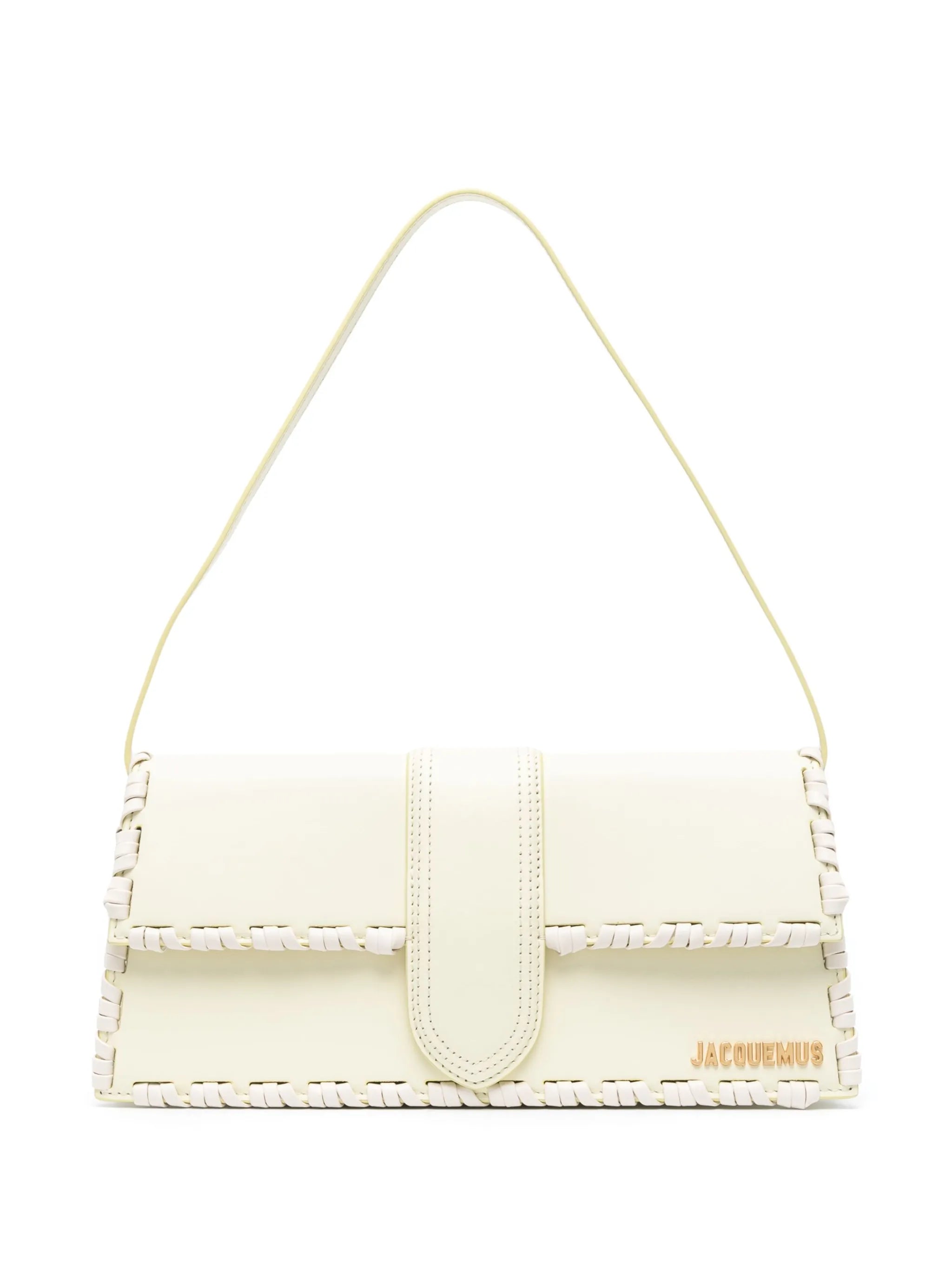 Le Bambino long lacet leather shoulder bag