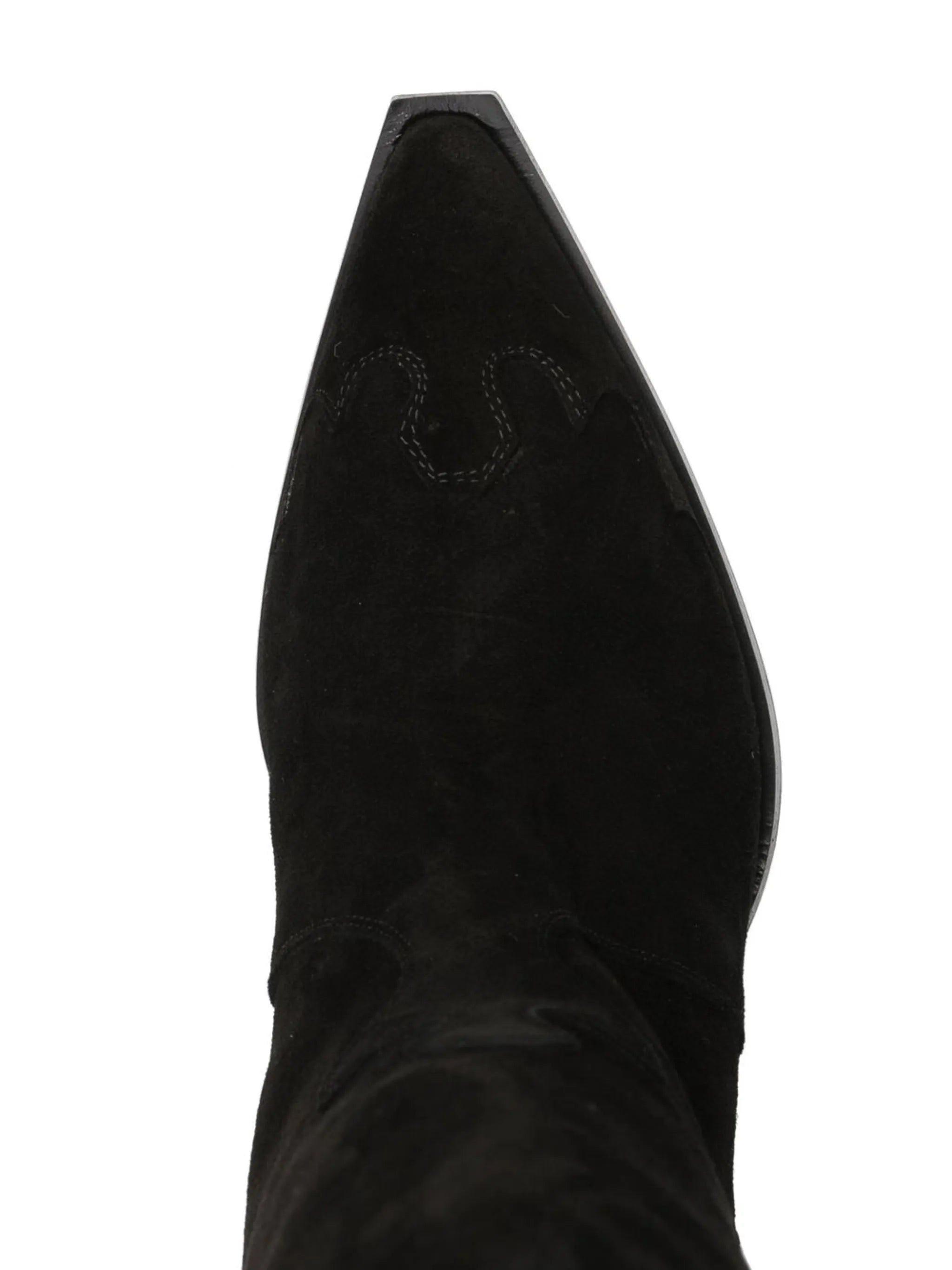 75mm knee-high suede boots