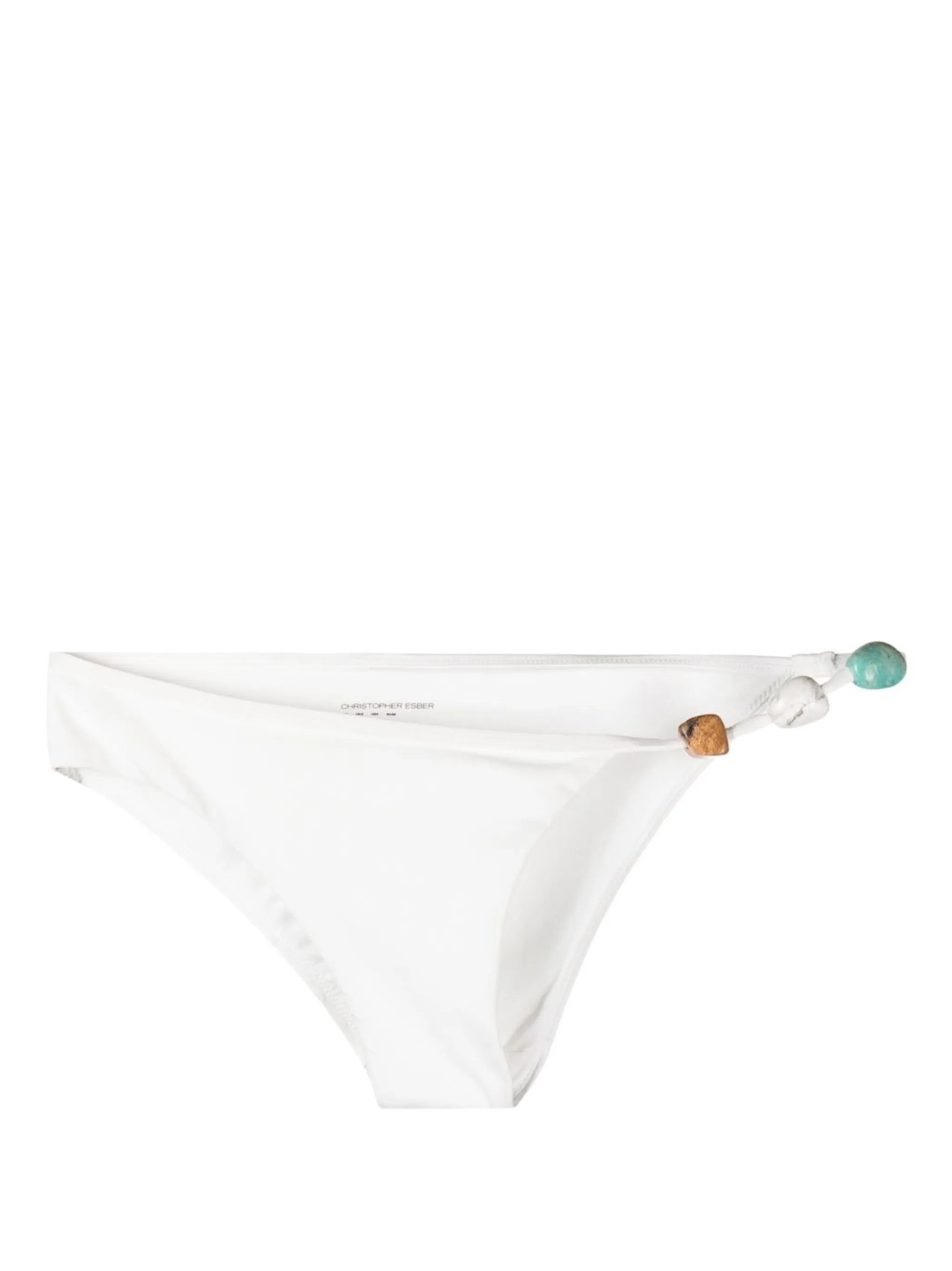 crystal-strap bikini bottoms