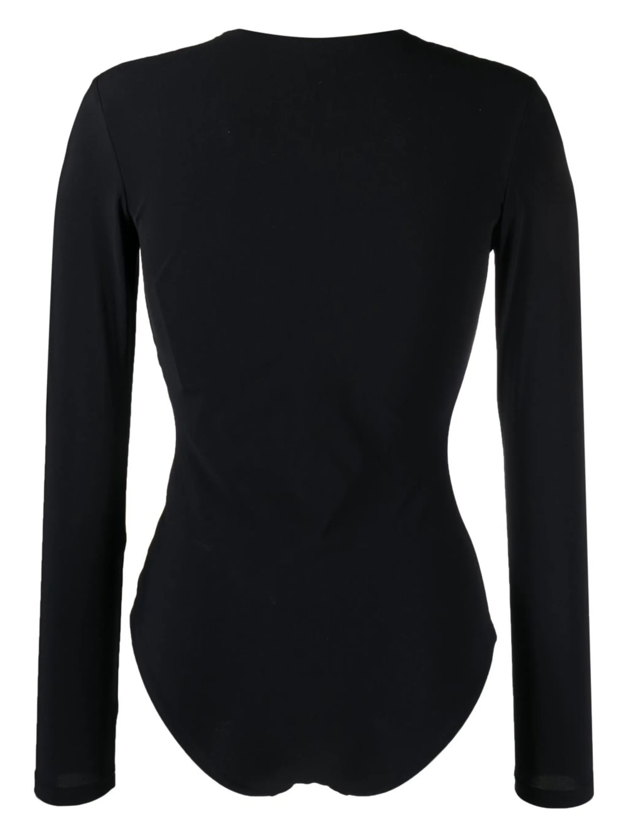long-sleeve cut-out swimsuit
