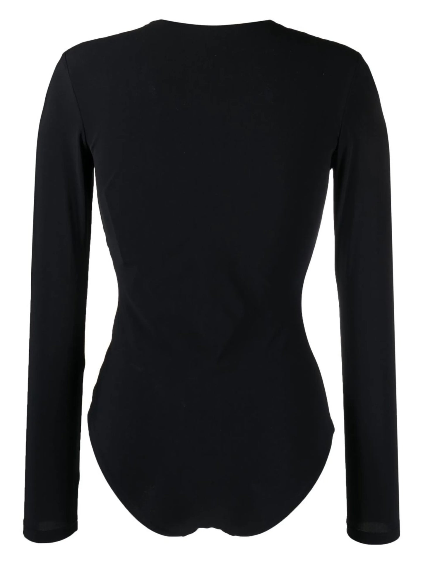 long-sleeve cut-out swimsuit