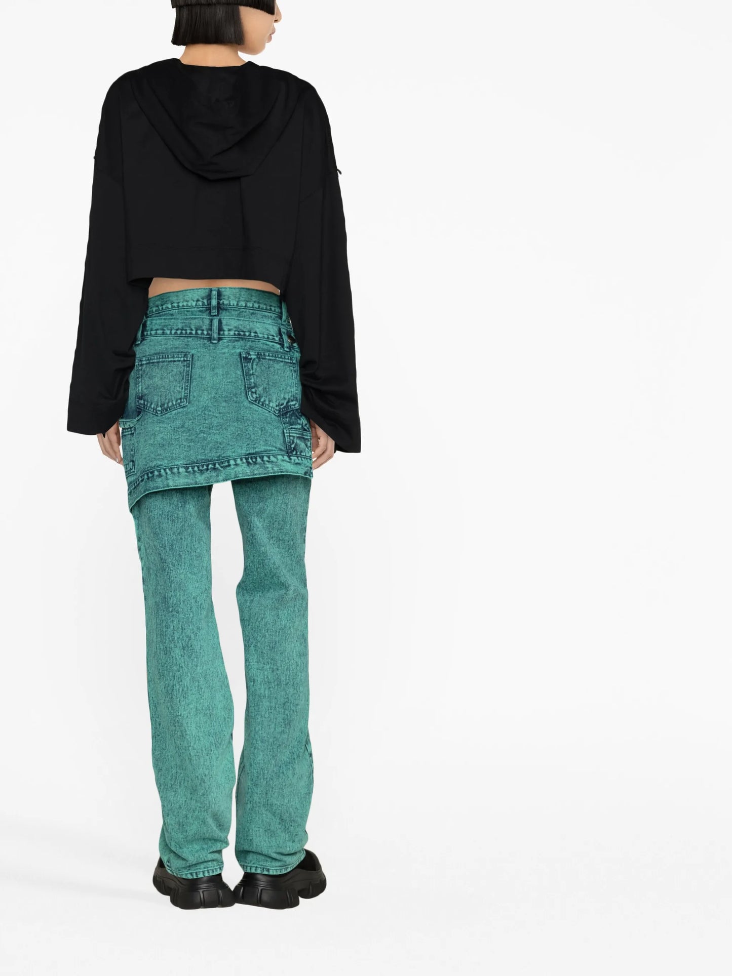 x Alicia Keys cropped hoodie