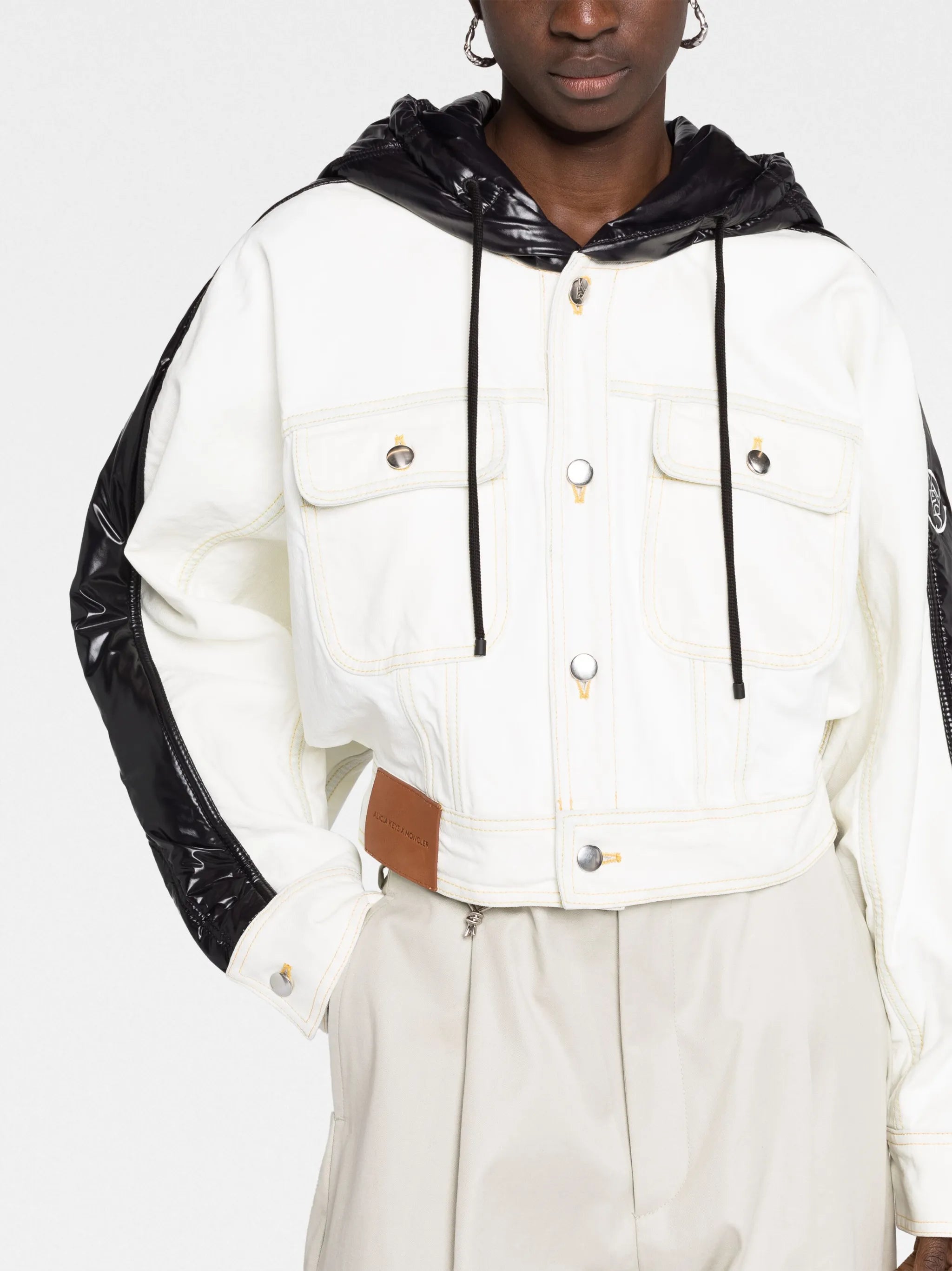 x Alicia Keys Flushing denim jacket