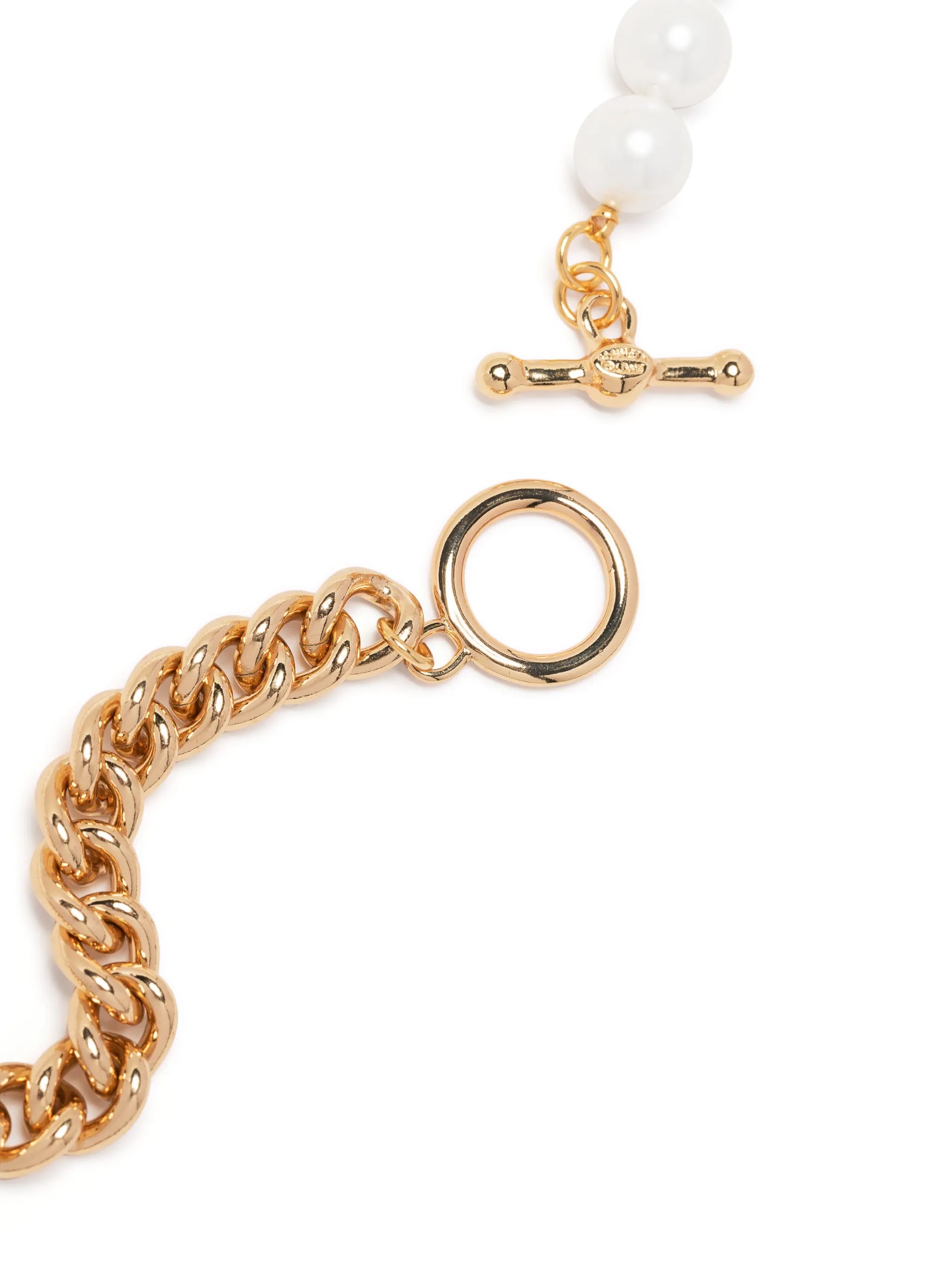 pearl-detail necklace