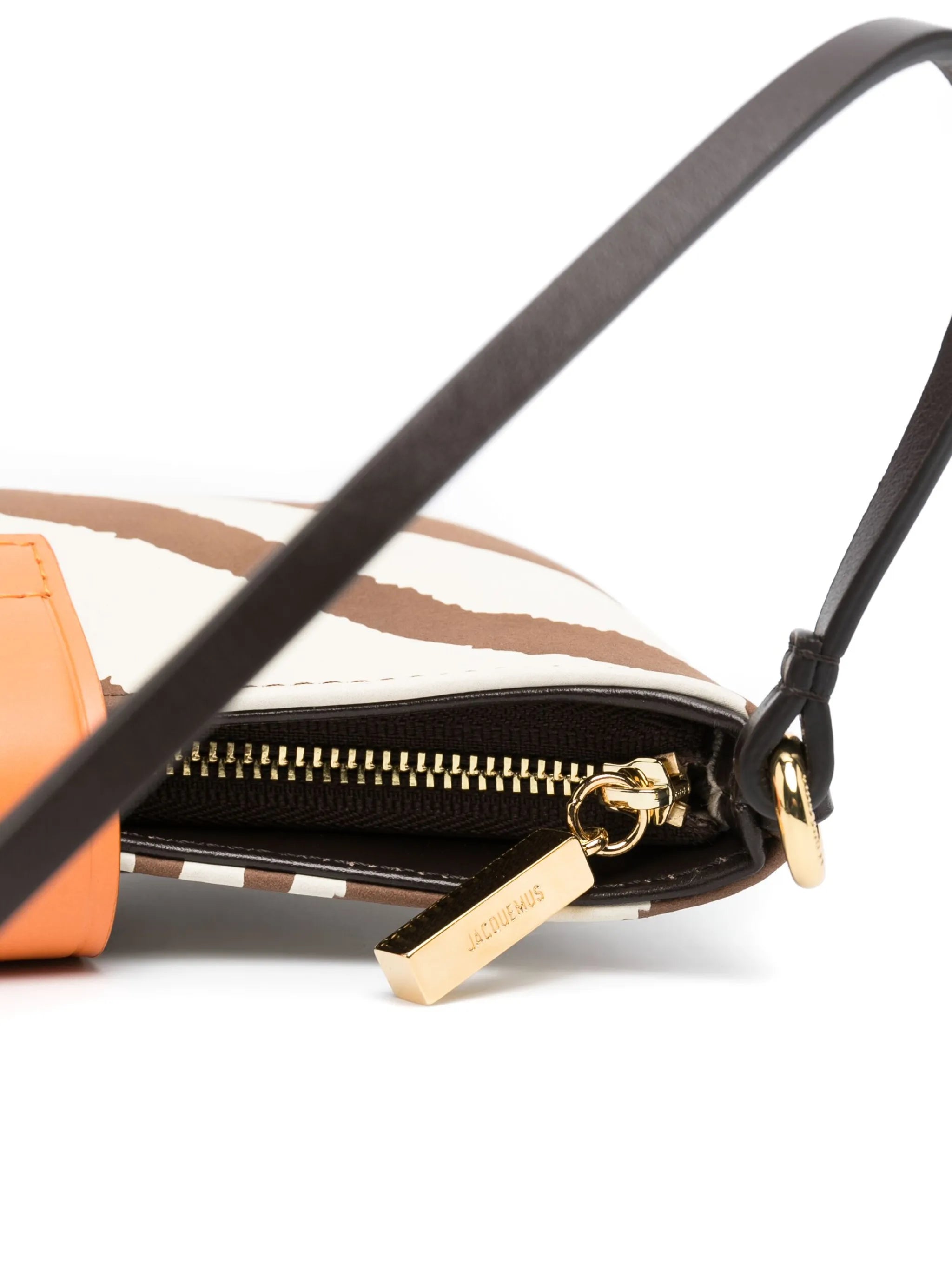 Le Bisou zebra-print shoulder bag