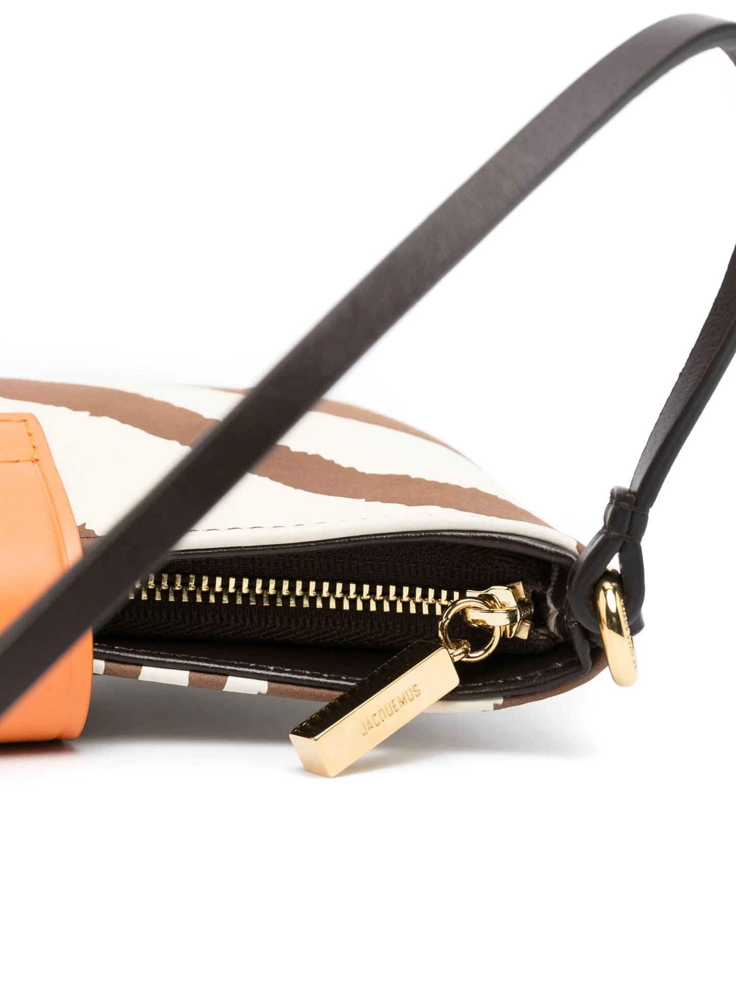 Le Bisou zebra-print shoulder bag