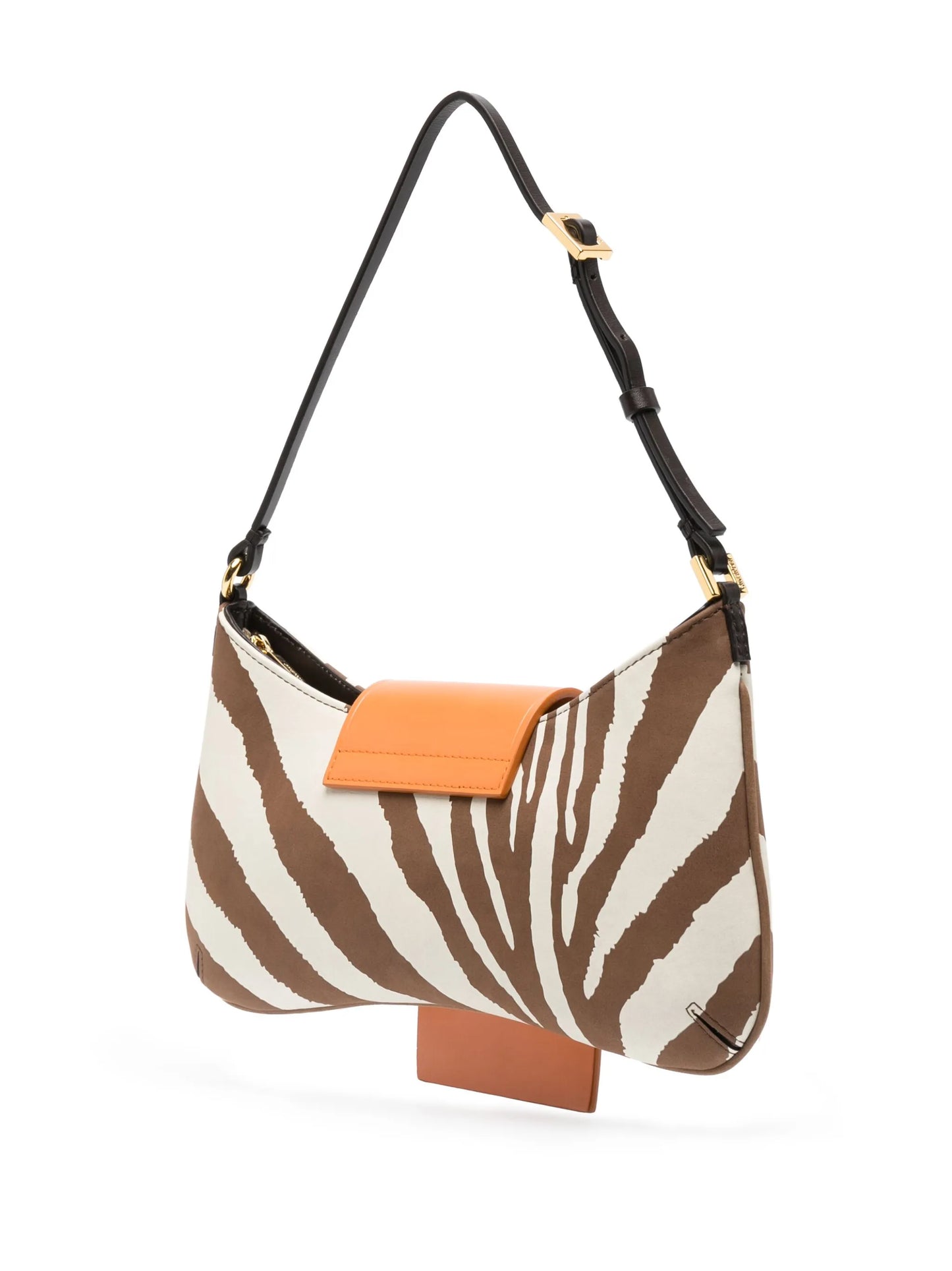 Le Bisou zebra-print shoulder bag
