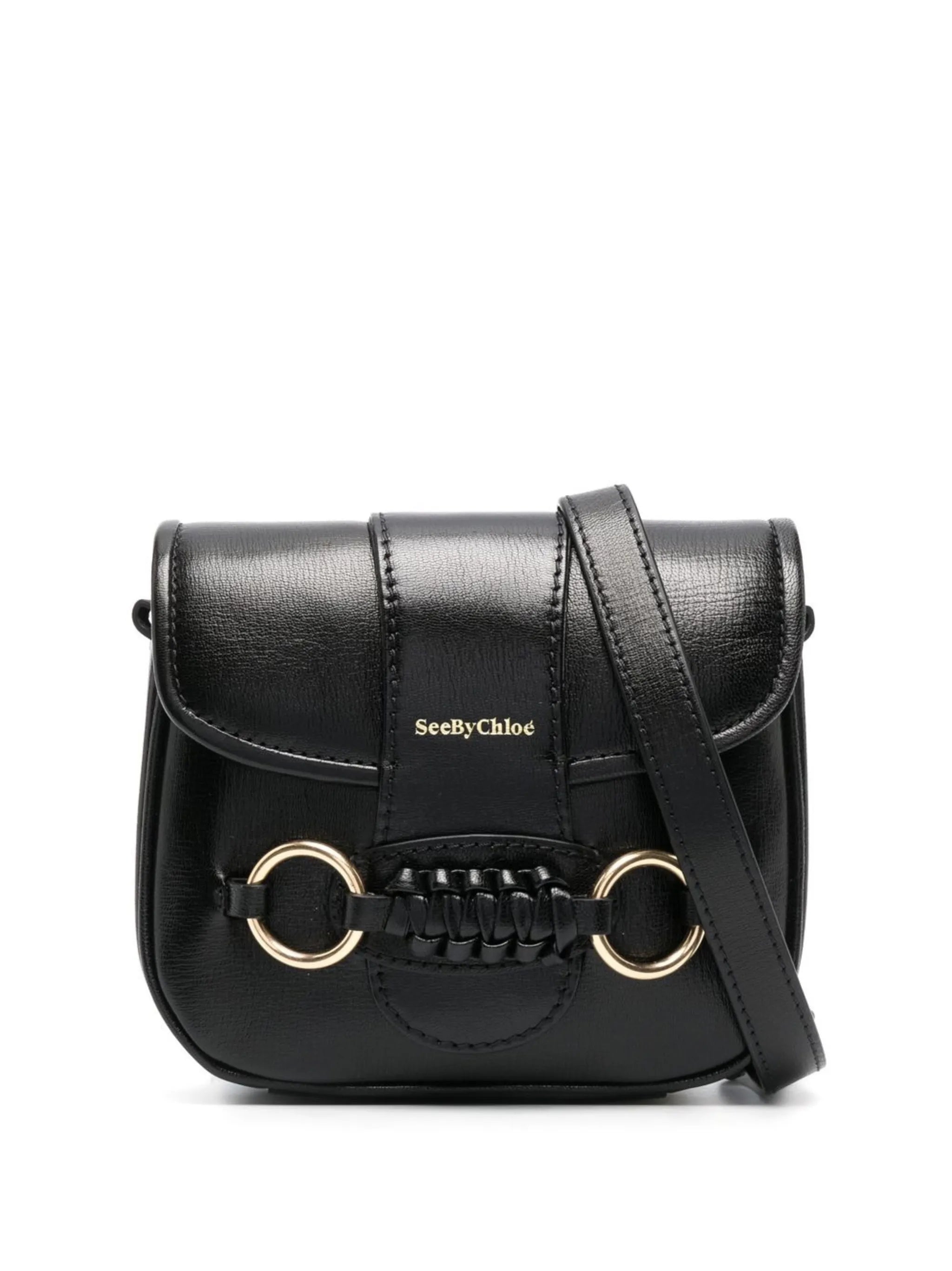Saddie leather crossbody bag