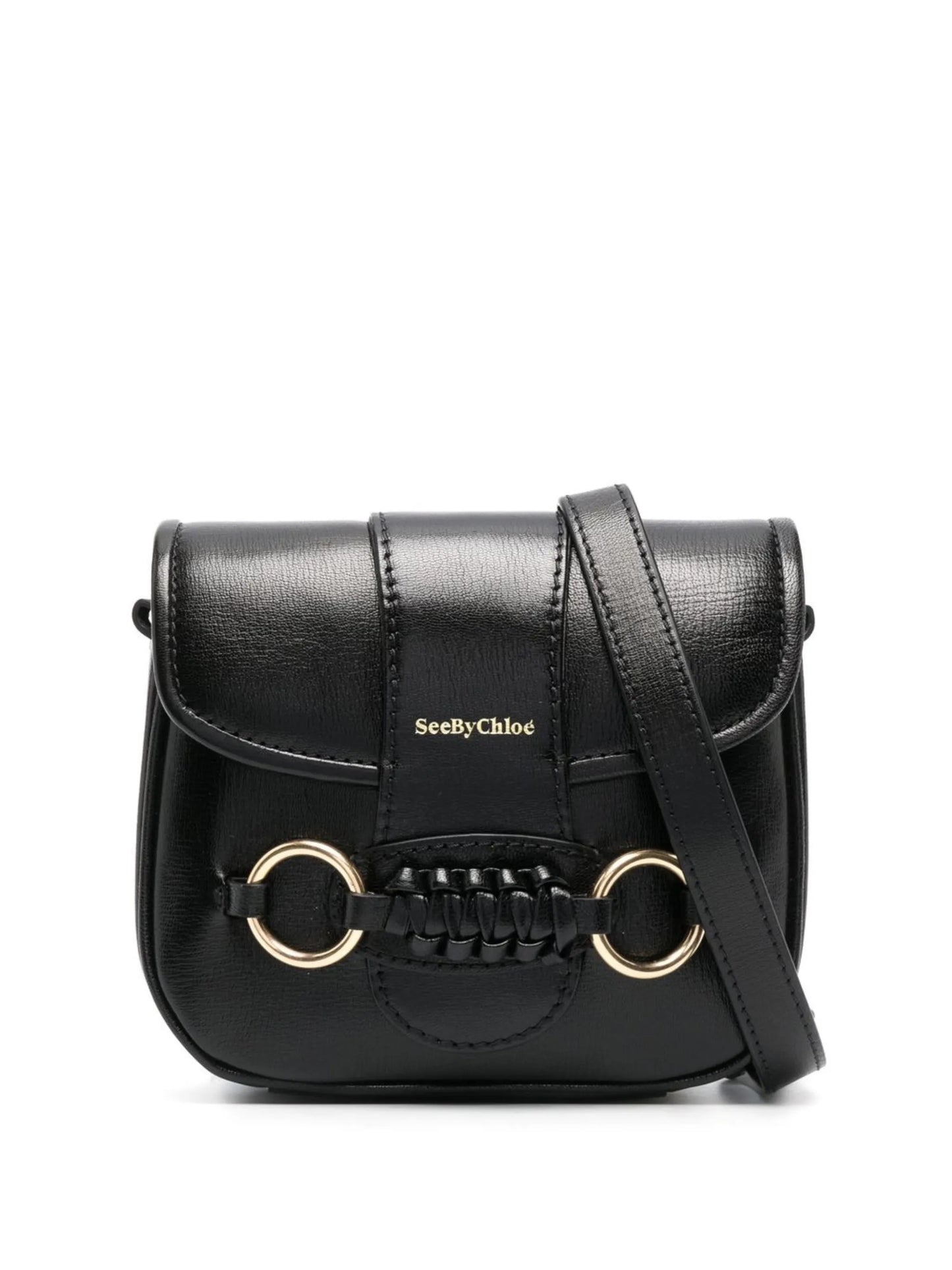 Saddie leather crossbody bag