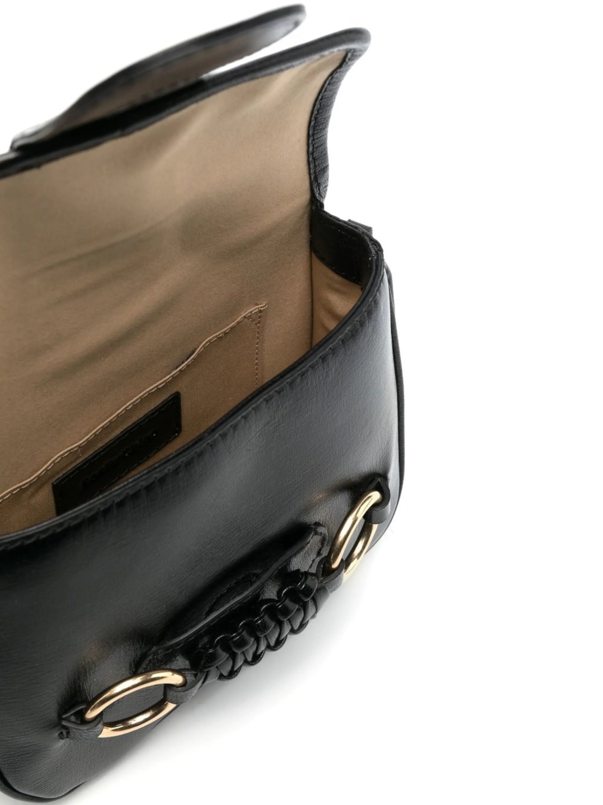 Saddie leather crossbody bag
