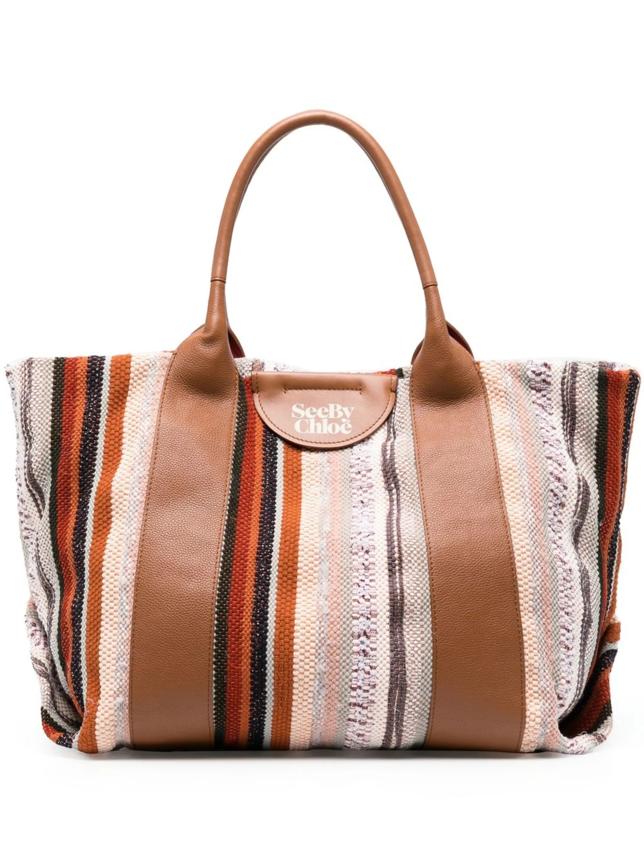 Laetizia panelled tote bag