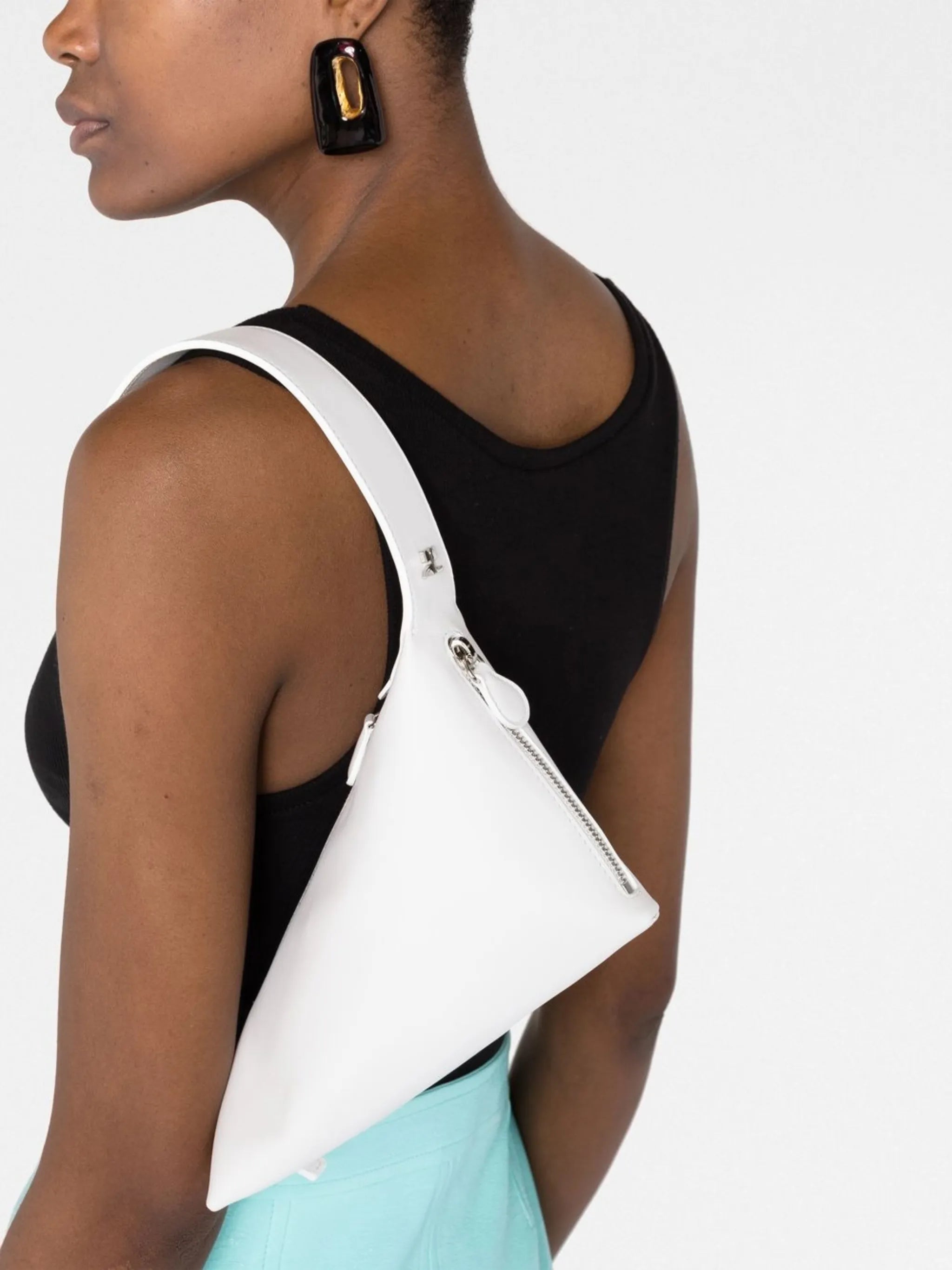 Shark Baby leather shoulder bag