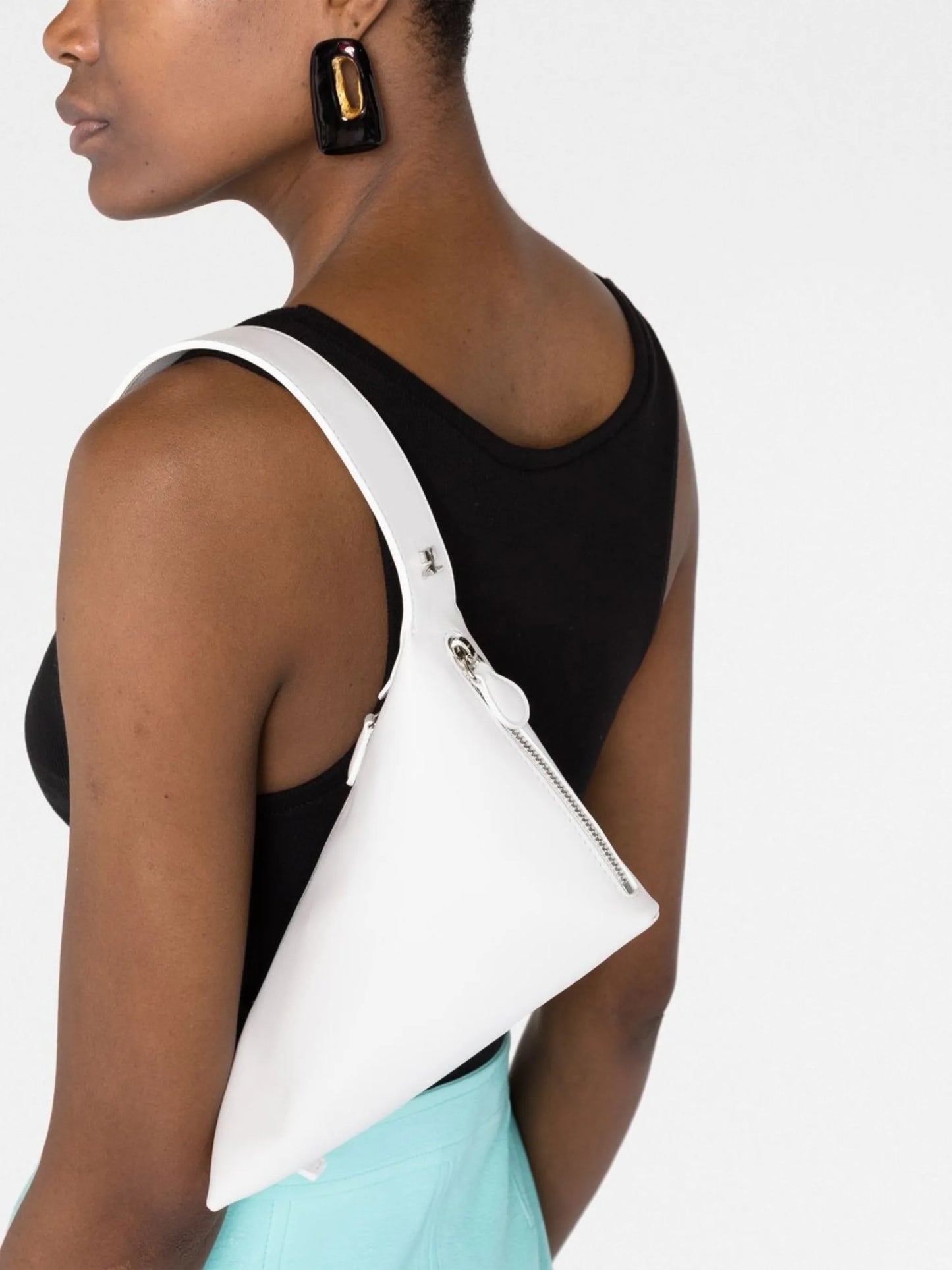 Shark Baby leather shoulder bag