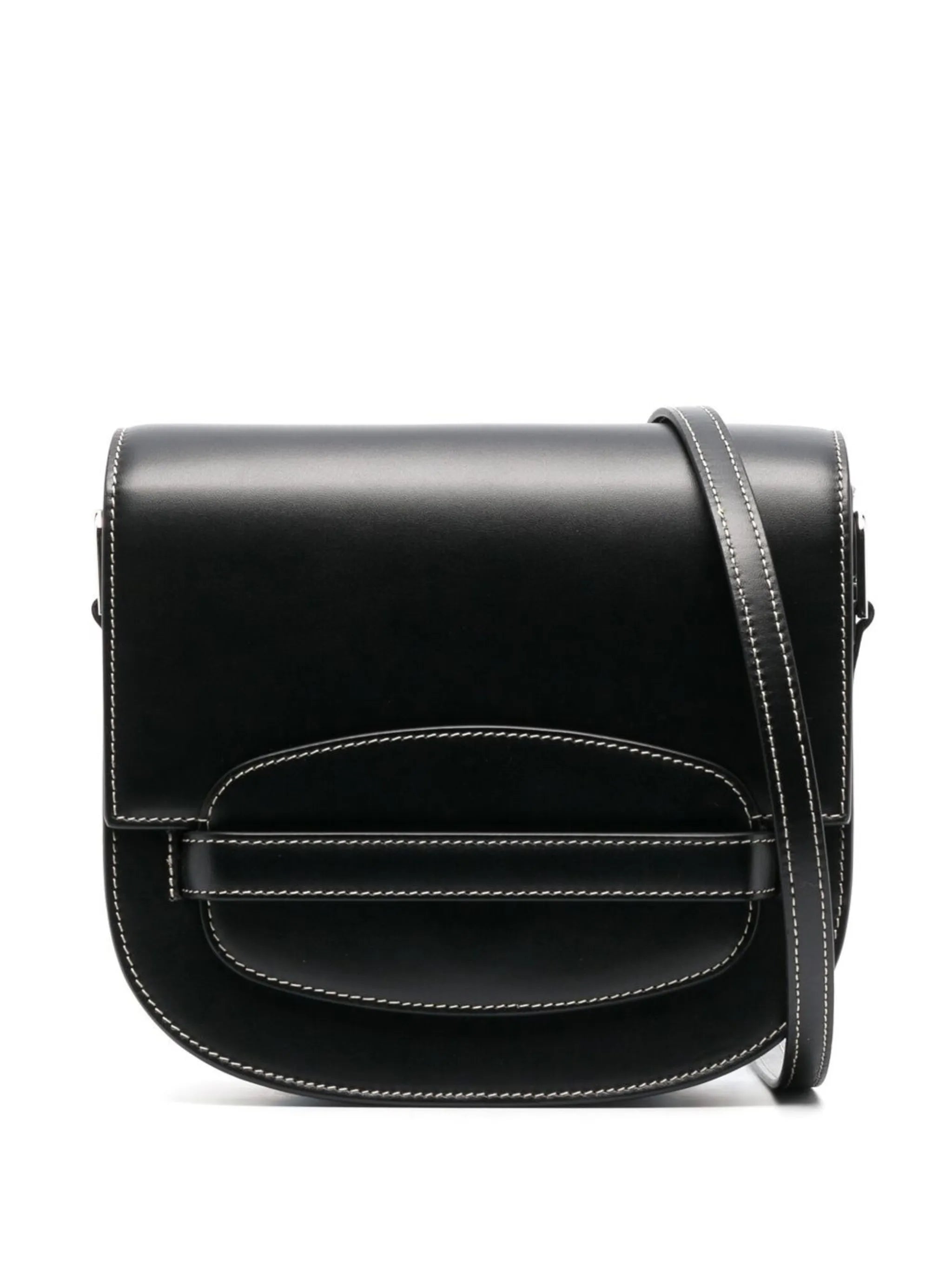 Sport leather crossbody bag