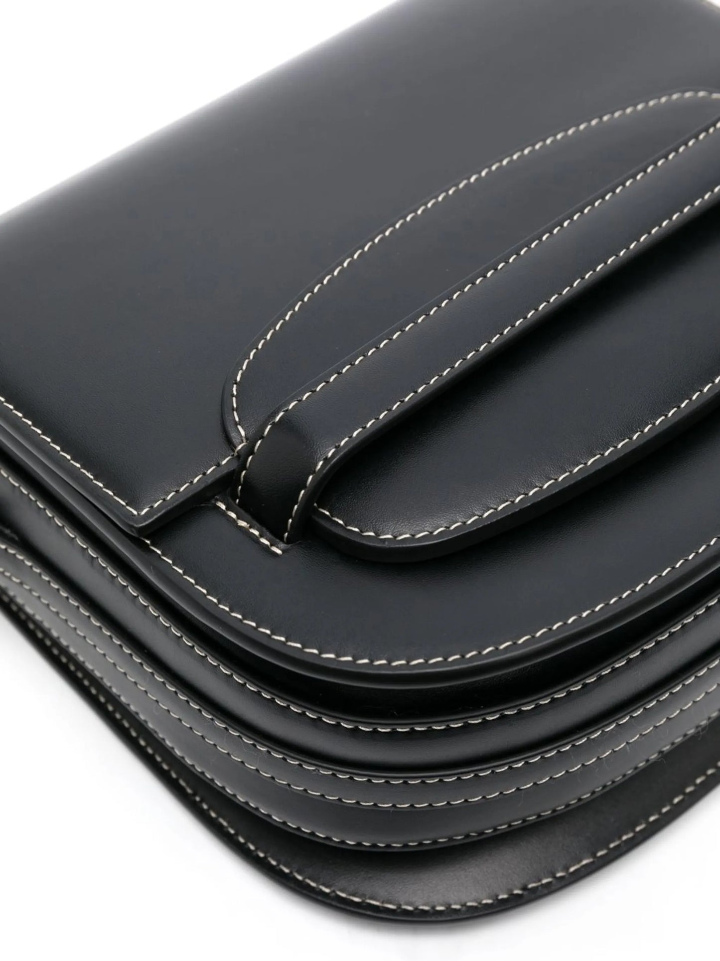 Sport leather crossbody bag