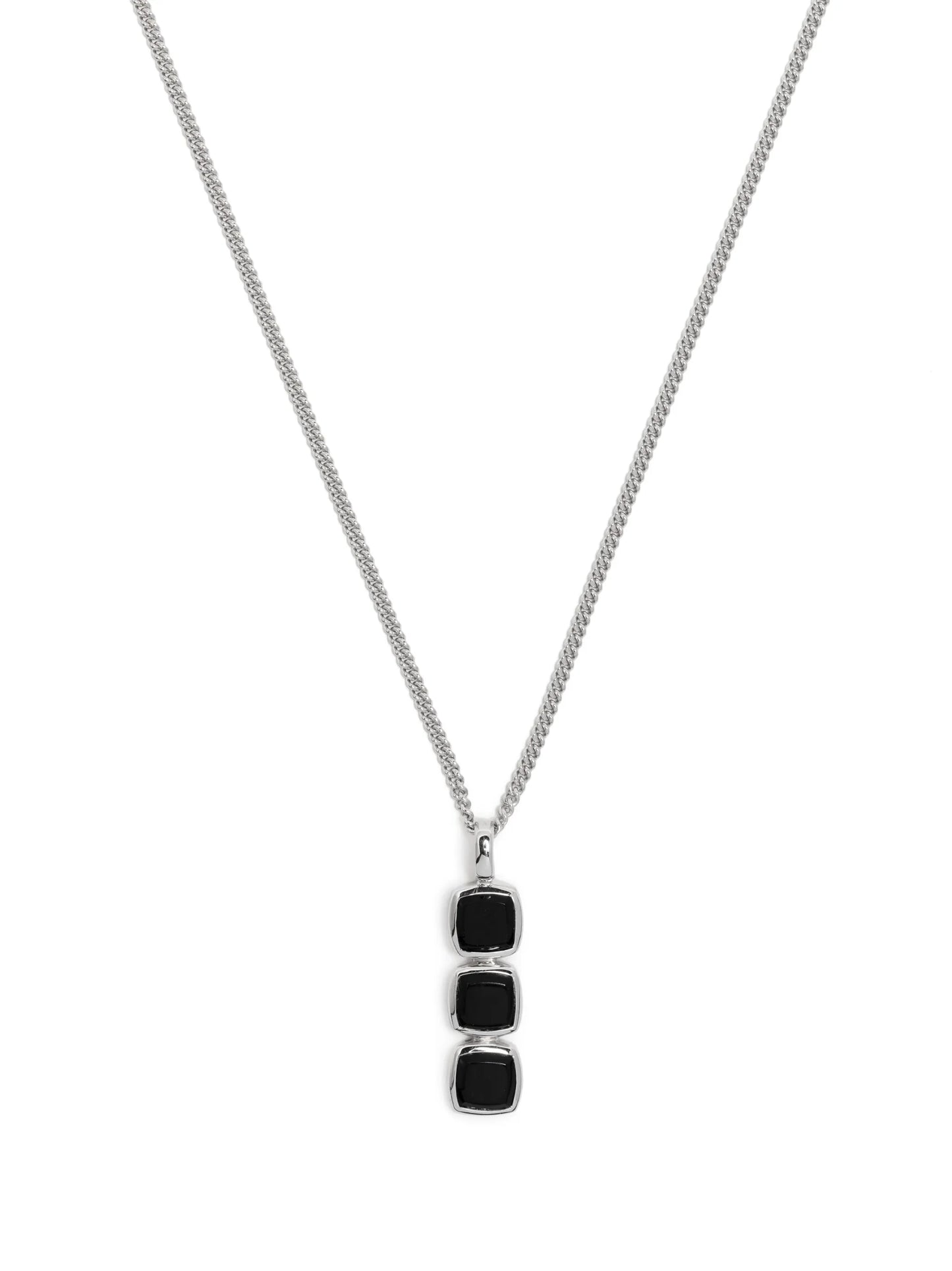 Mini Cushion sterling-silver necklace