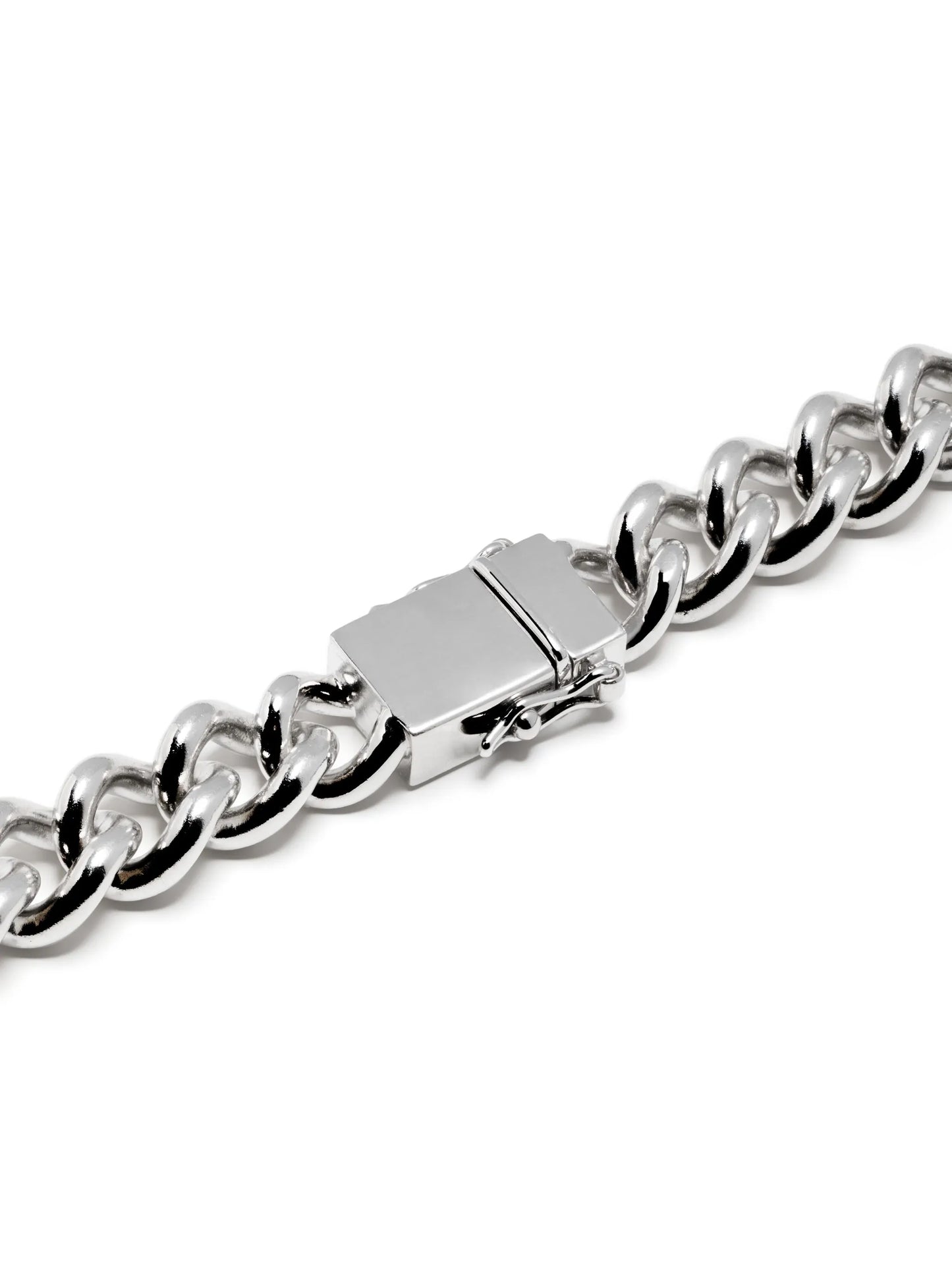 Lou sterling-silver curb chain necklace