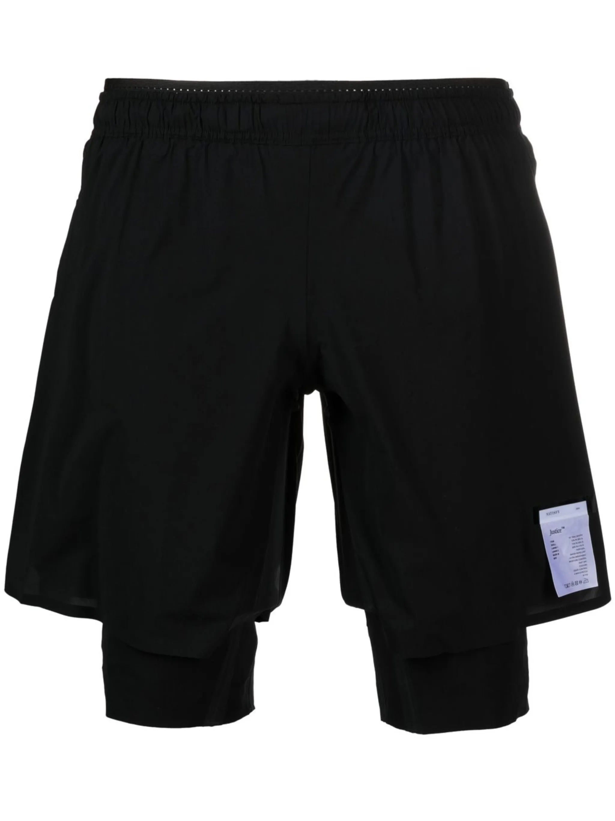 layered trail shorts