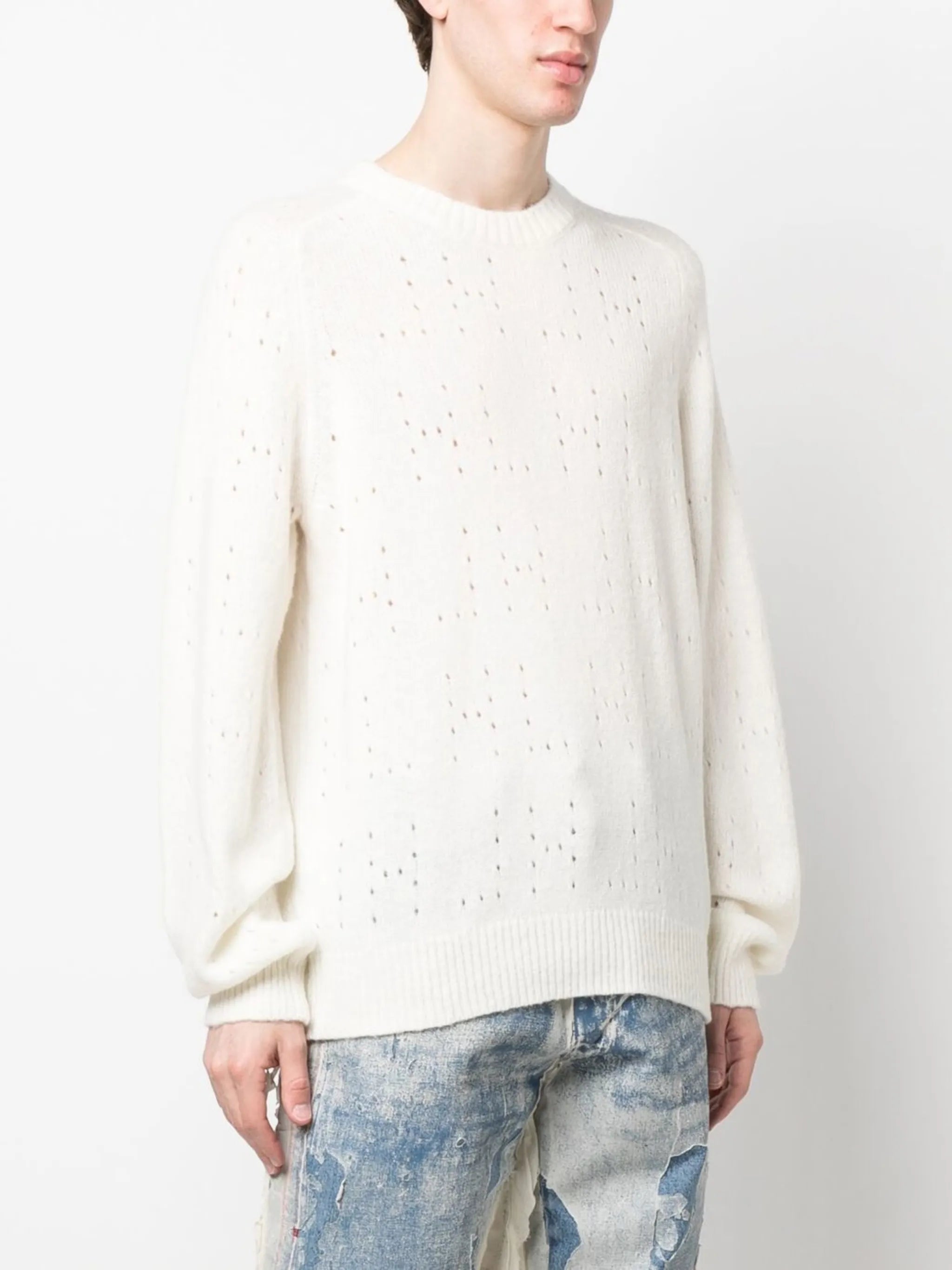 Noel Fissure crewneck sweater