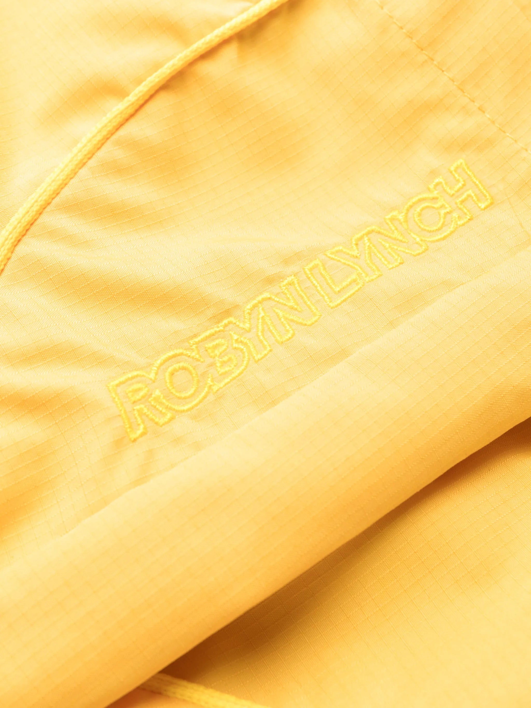 embroidered-logo shorts