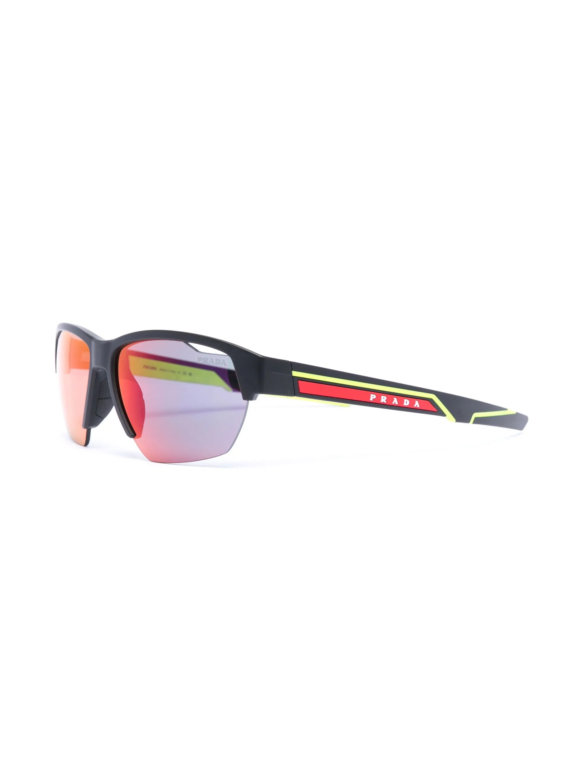 Linea Sport semi-rimless sunglasses