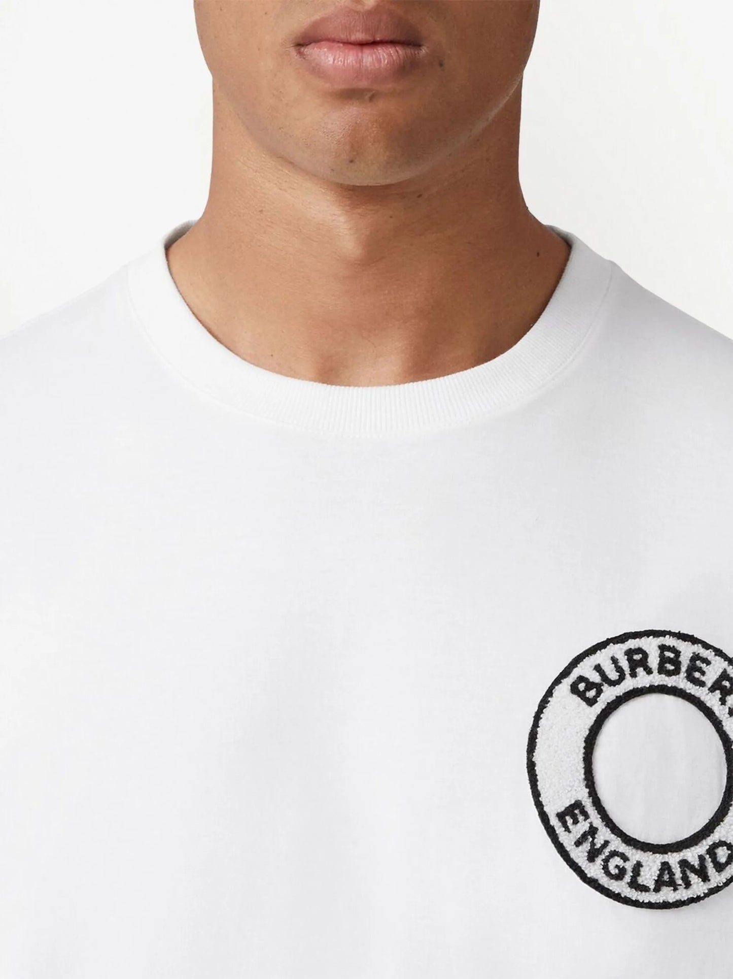 logo-print cotton T-shirt