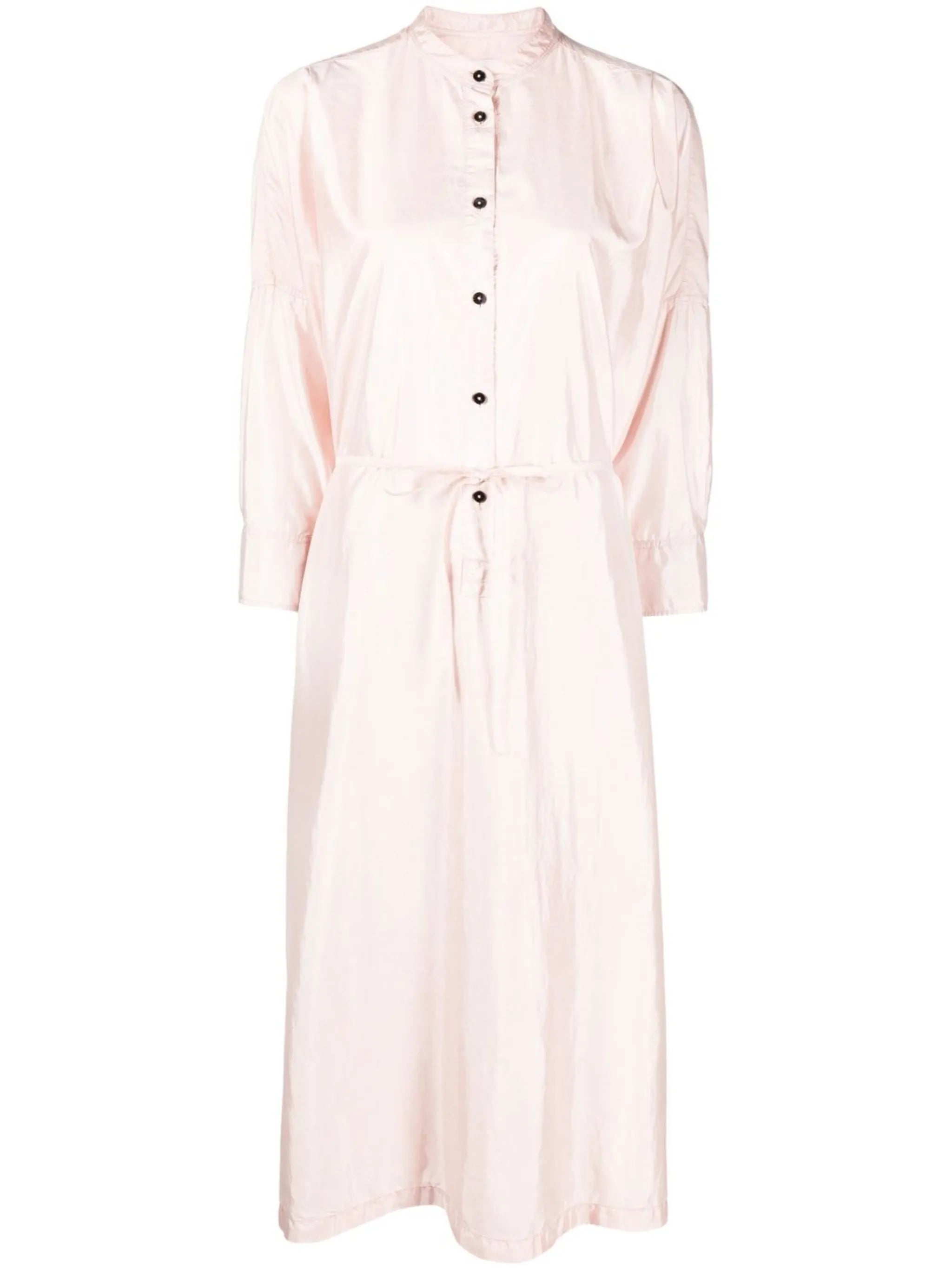 round-neck shirt dress