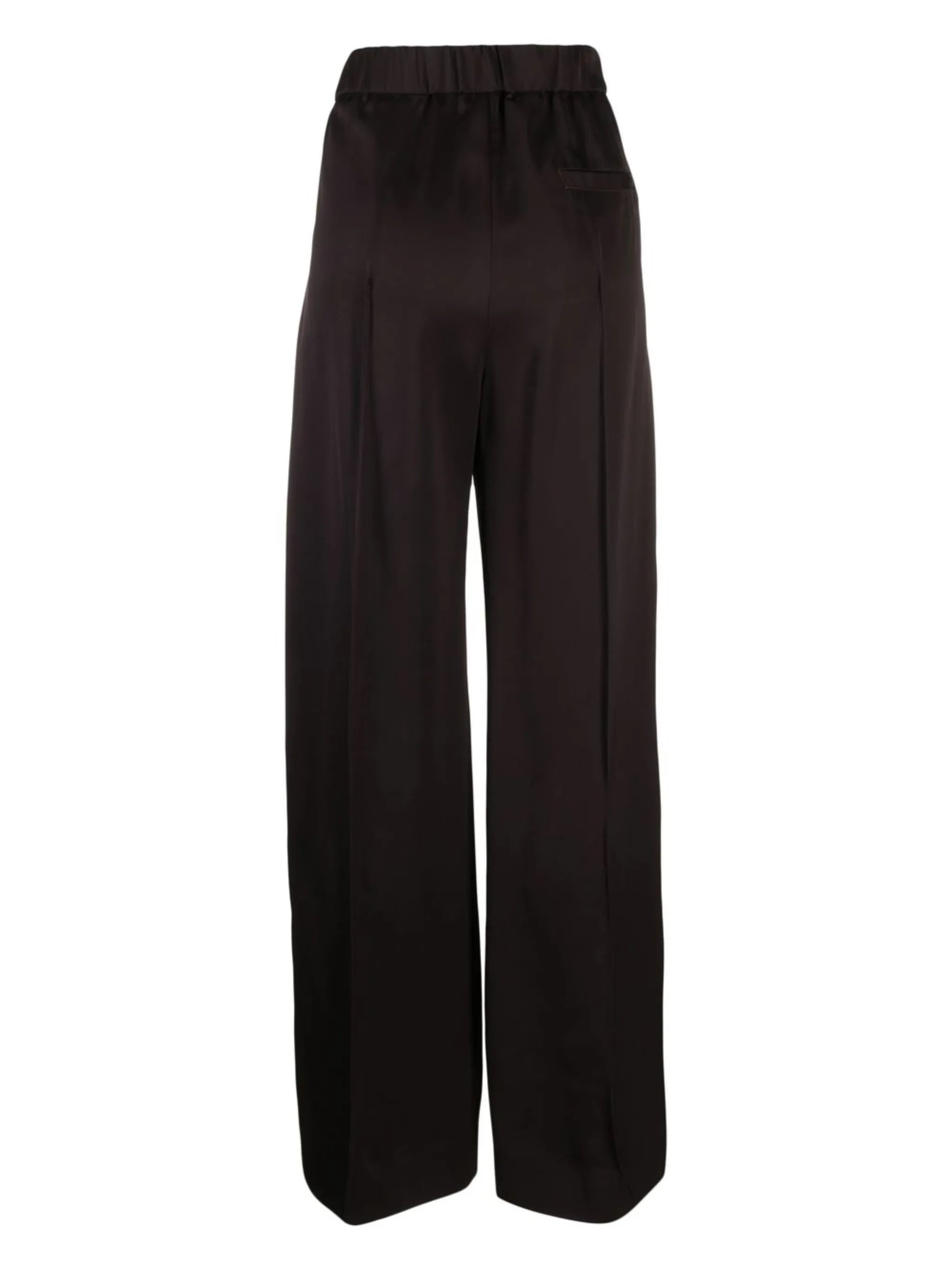 high-waisted wide-leg trousers