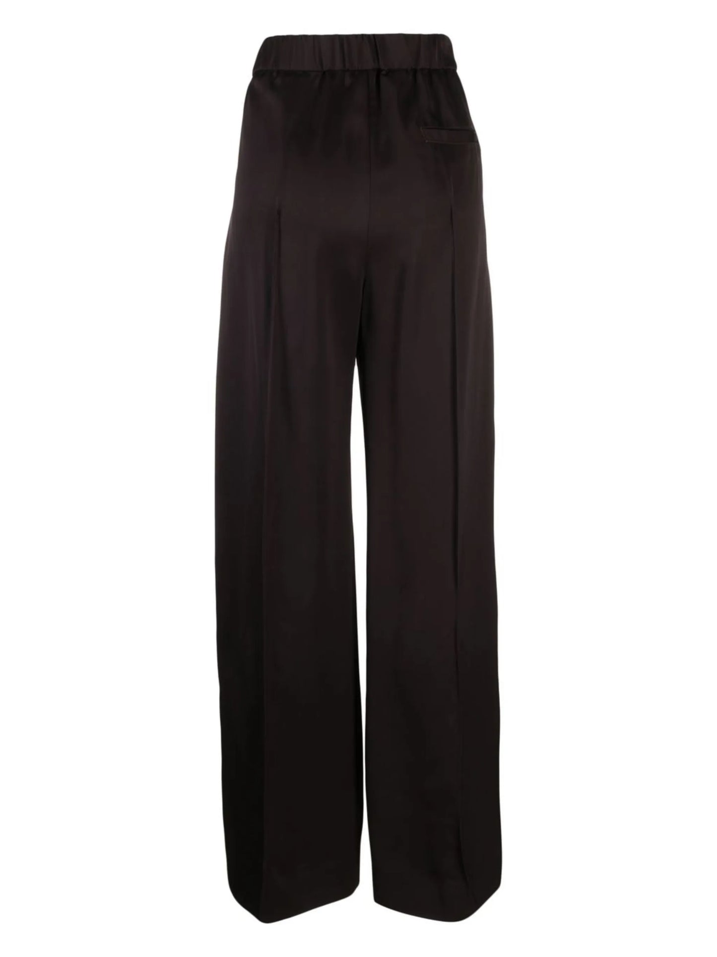 high-waisted wide-leg trousers