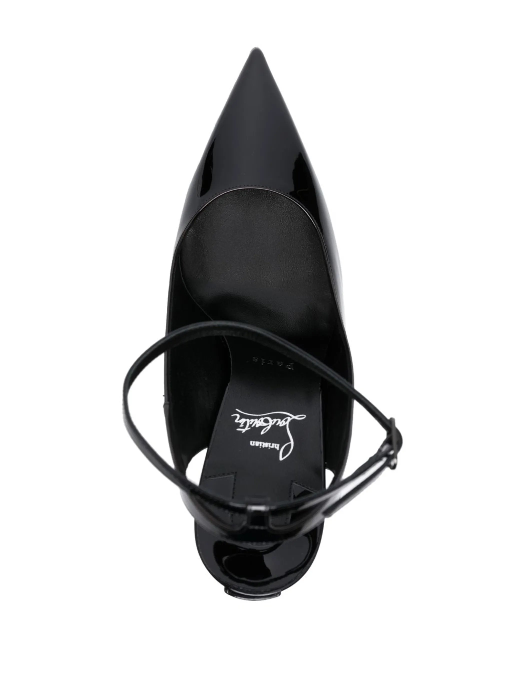 Condora 100mm Leather Slingback Pumps