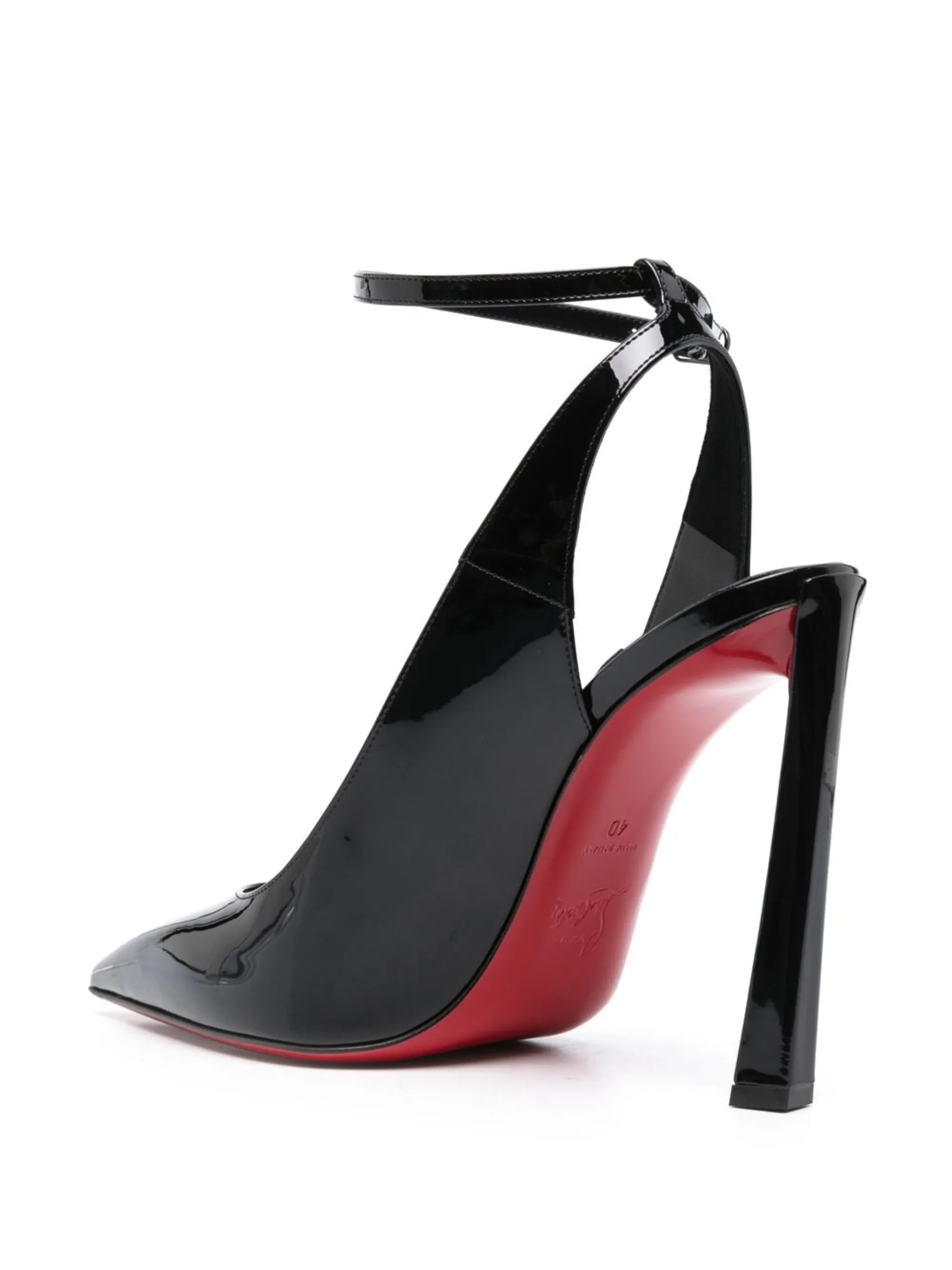 Condora 100mm Leather Slingback Pumps