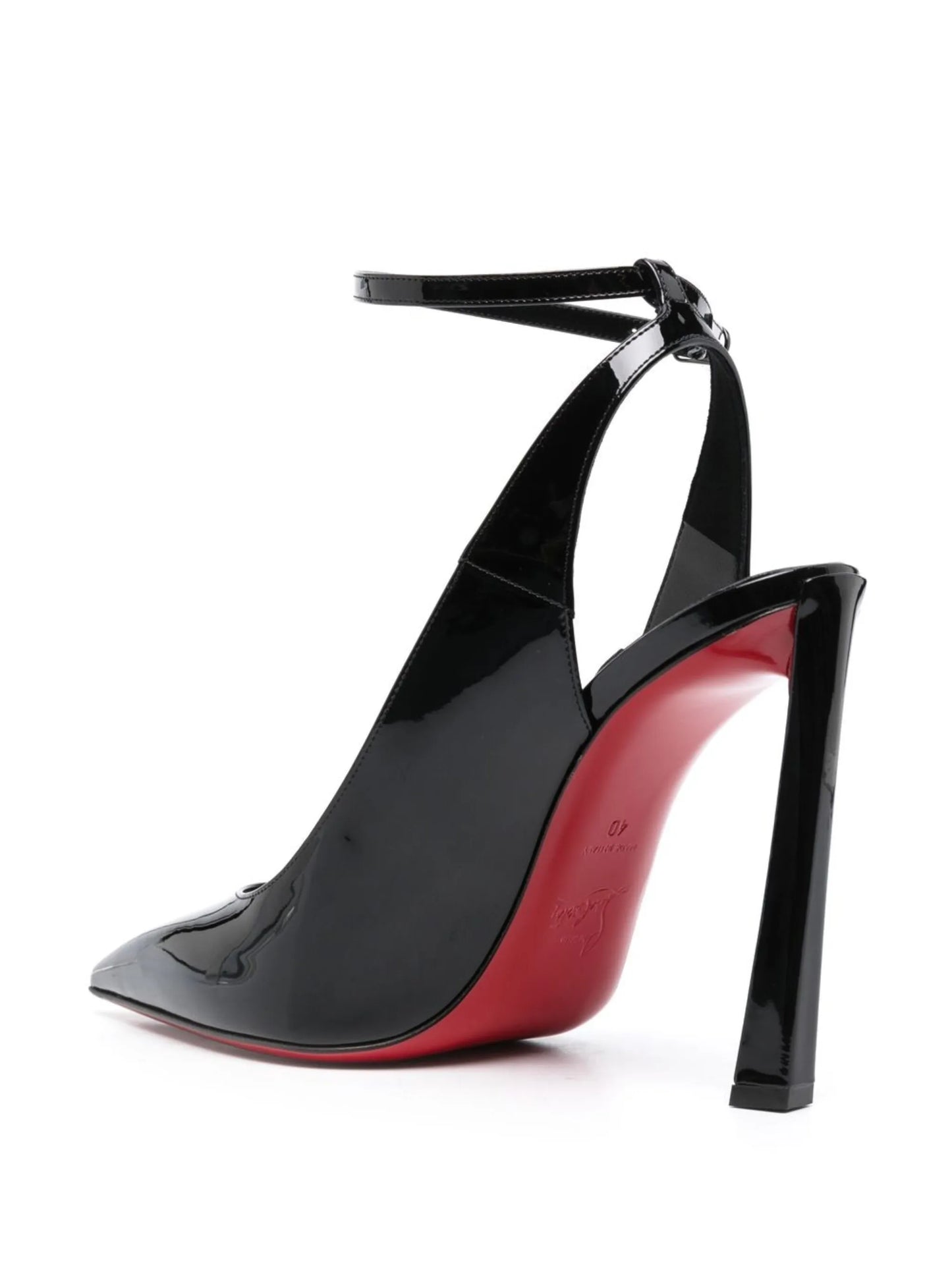 Condora 100mm Leather Slingback Pumps