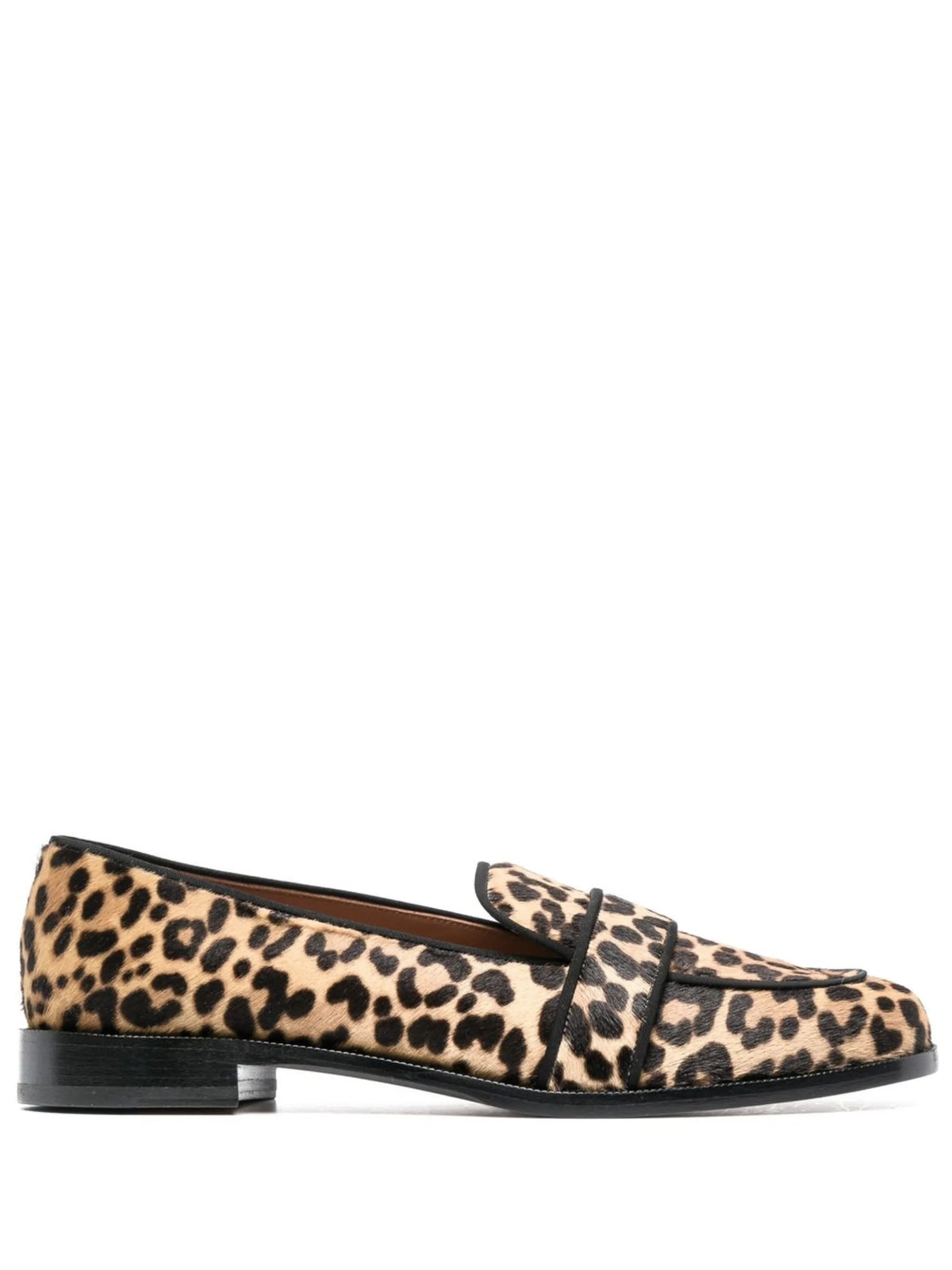 Martin leopard-print loafers