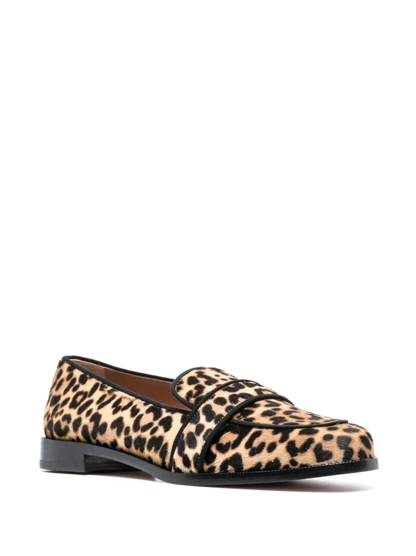 Martin leopard-print loafers