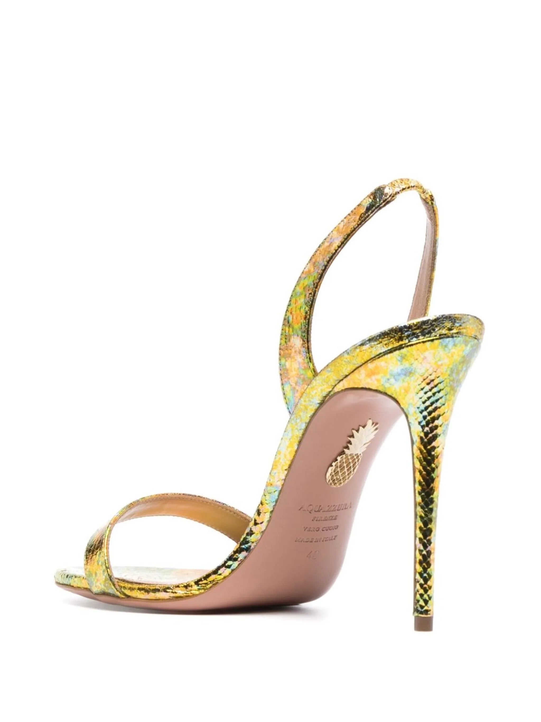 So Nude 105mm sandals
