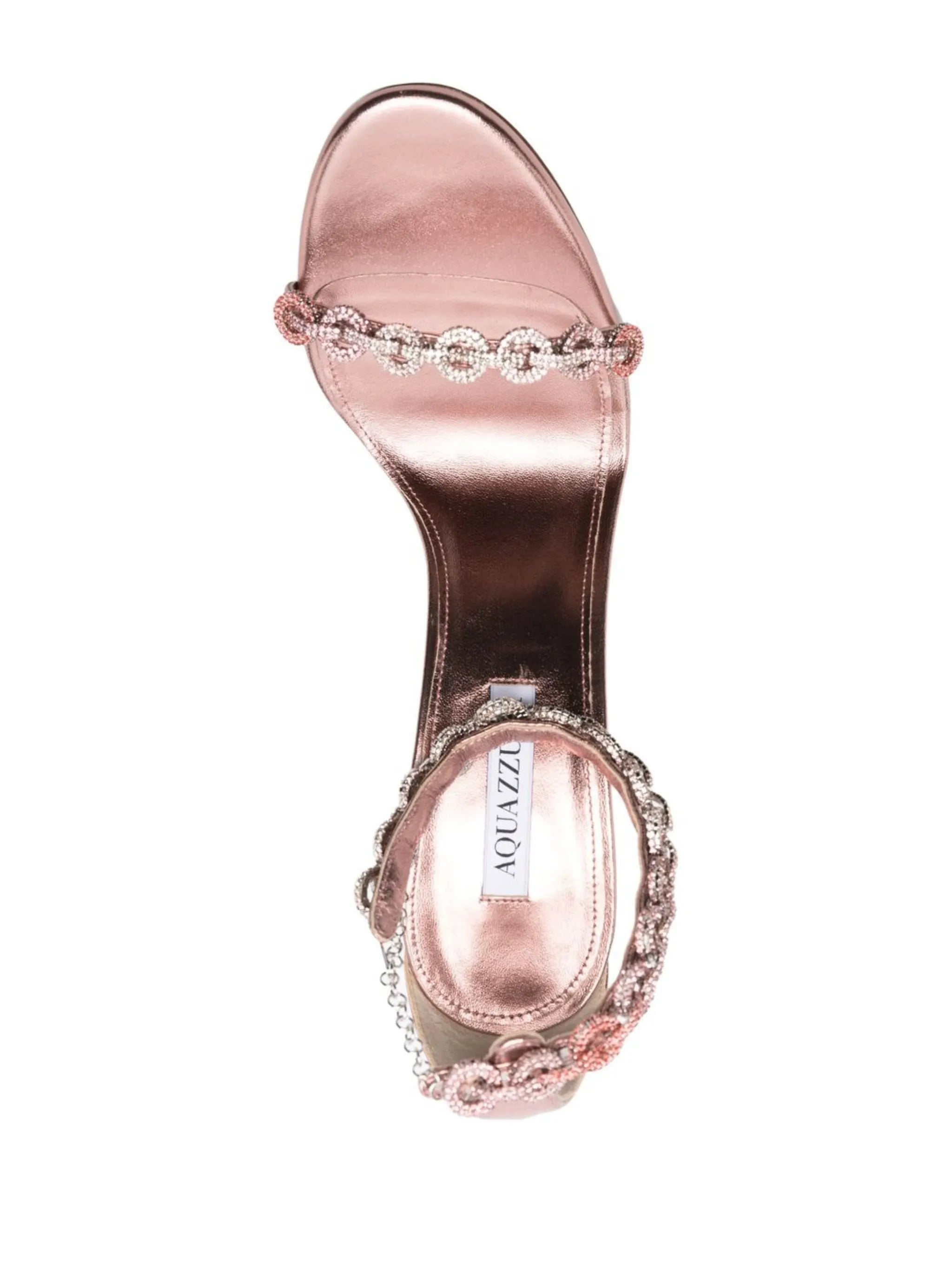 Love Link 115mm crystal-embellished sandals
