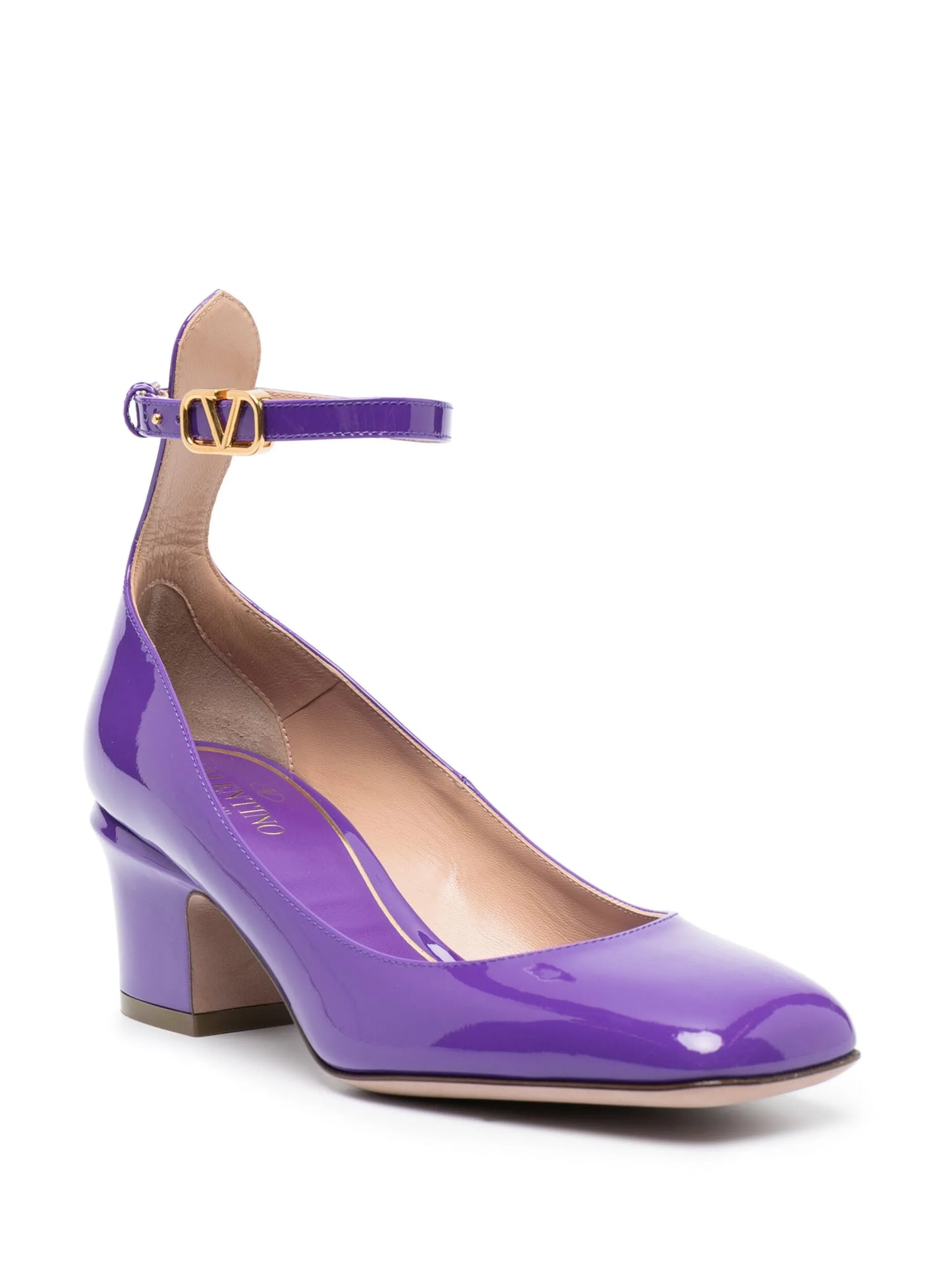 Tan-Go 60mm patent-leather pumps