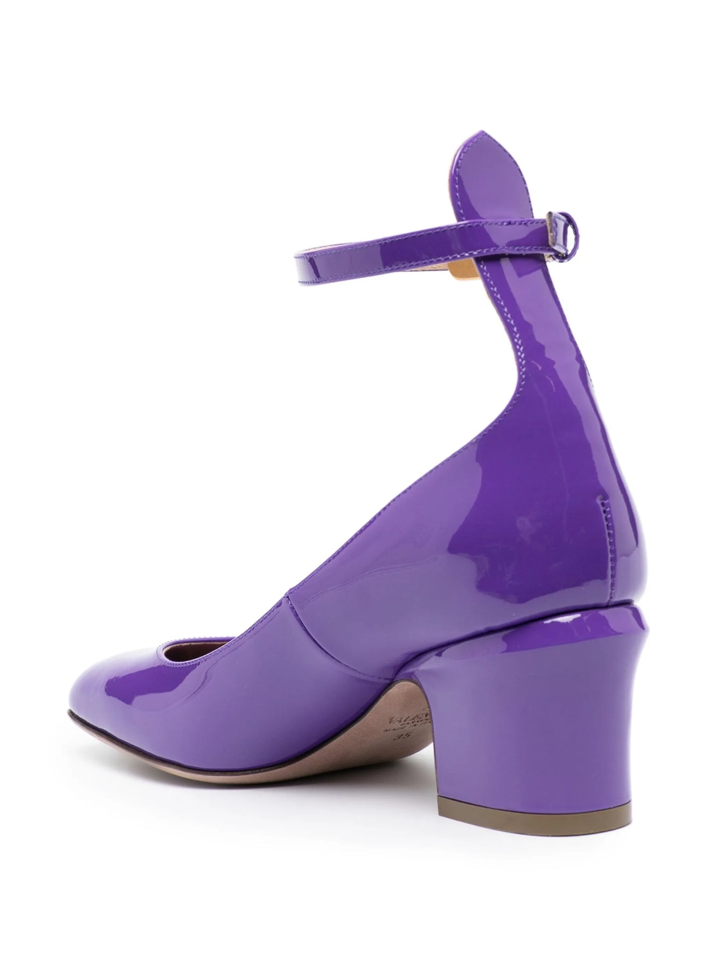 Tan-Go 60mm patent-leather pumps