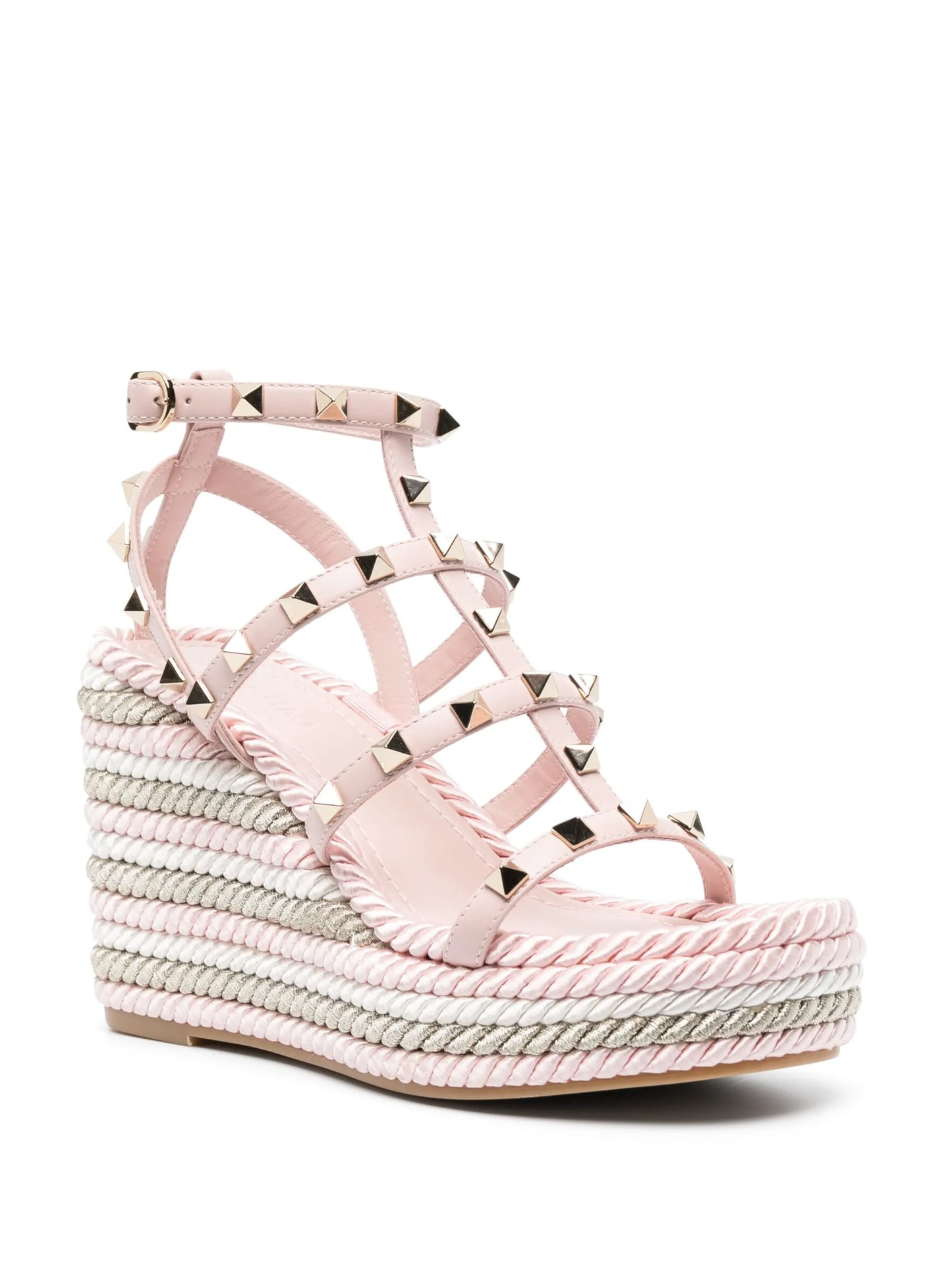 Rockstud wedge sandals