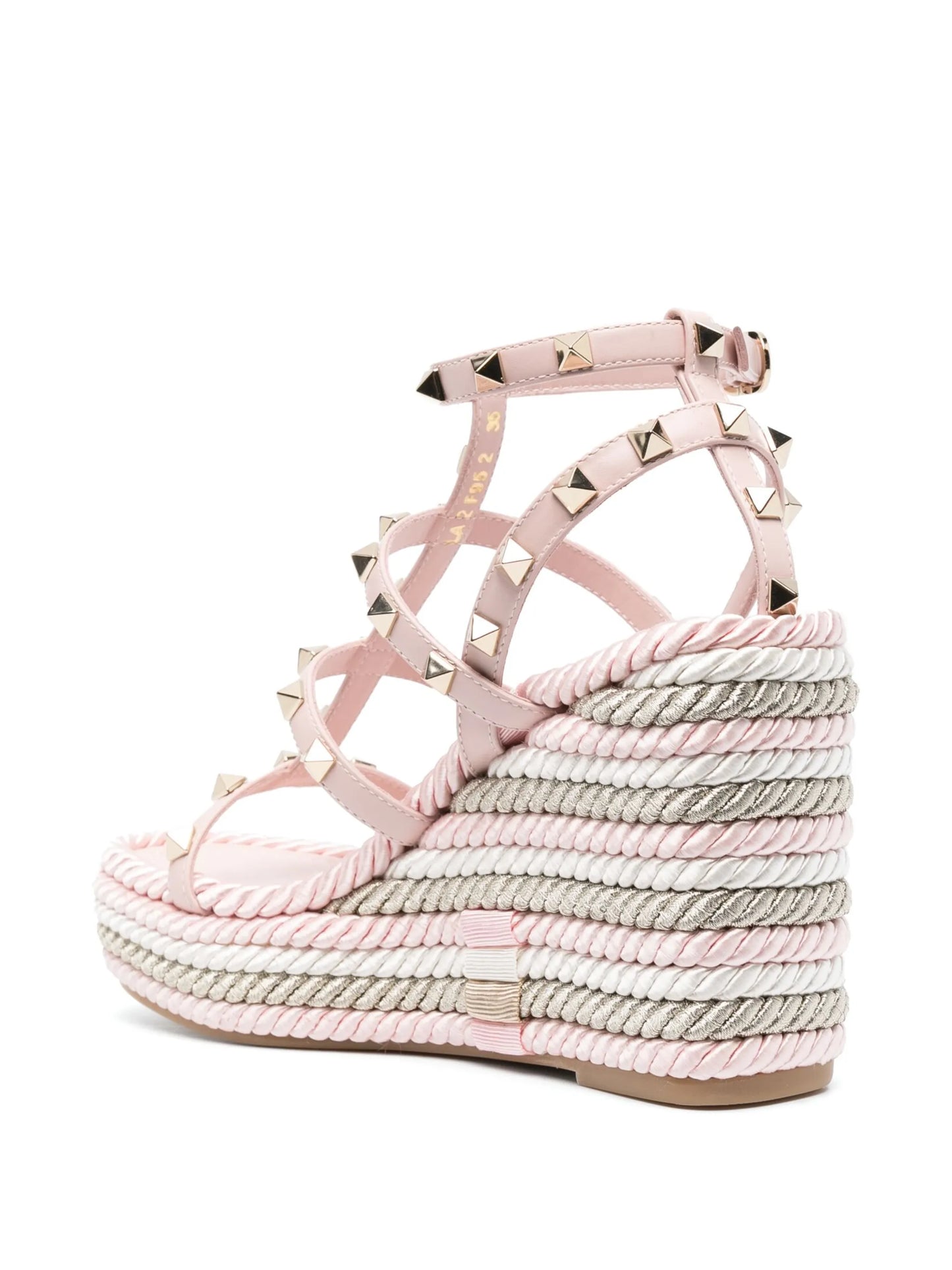 Rockstud wedge sandals