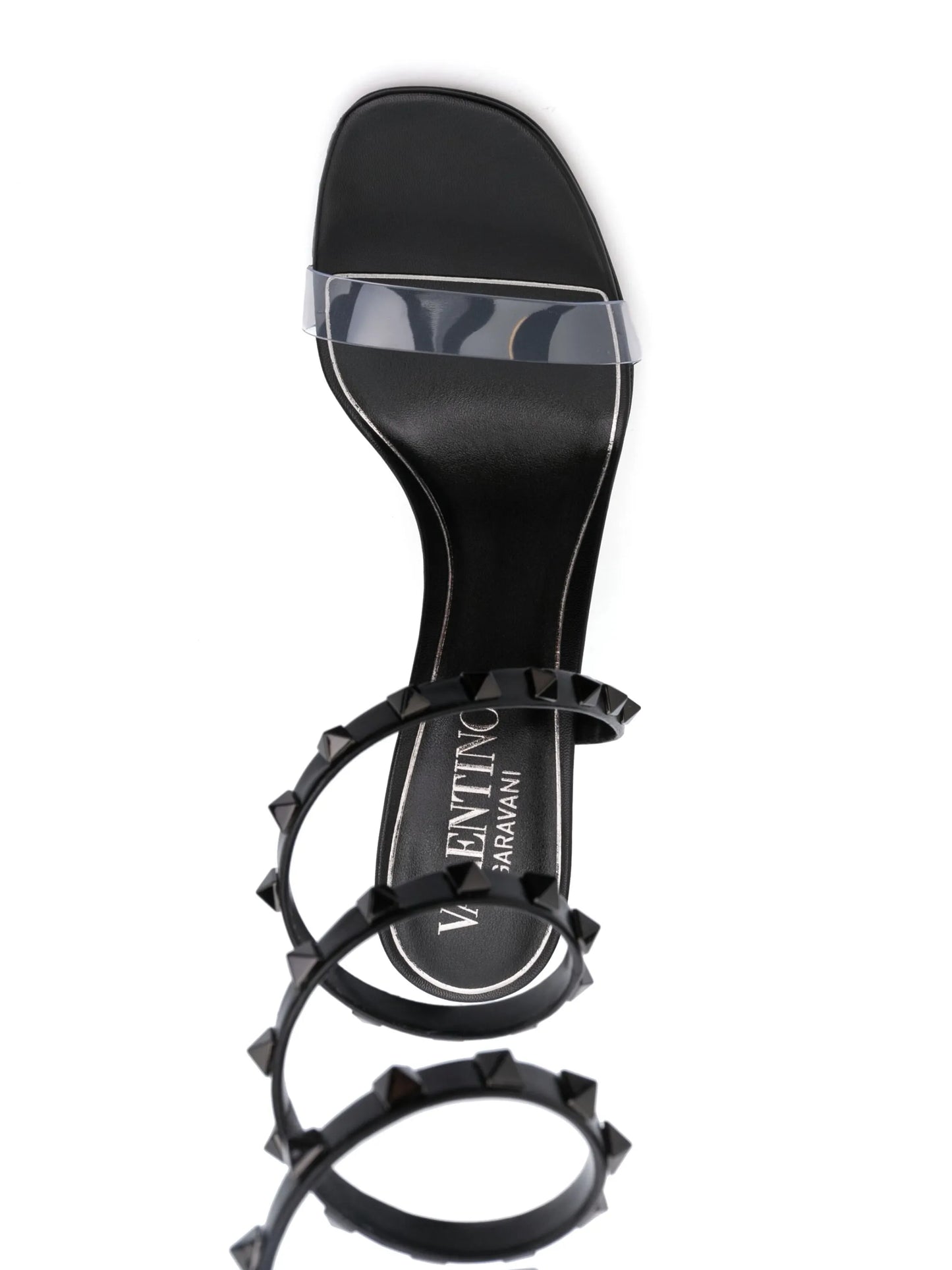 Rockstud 100mm leather sandals