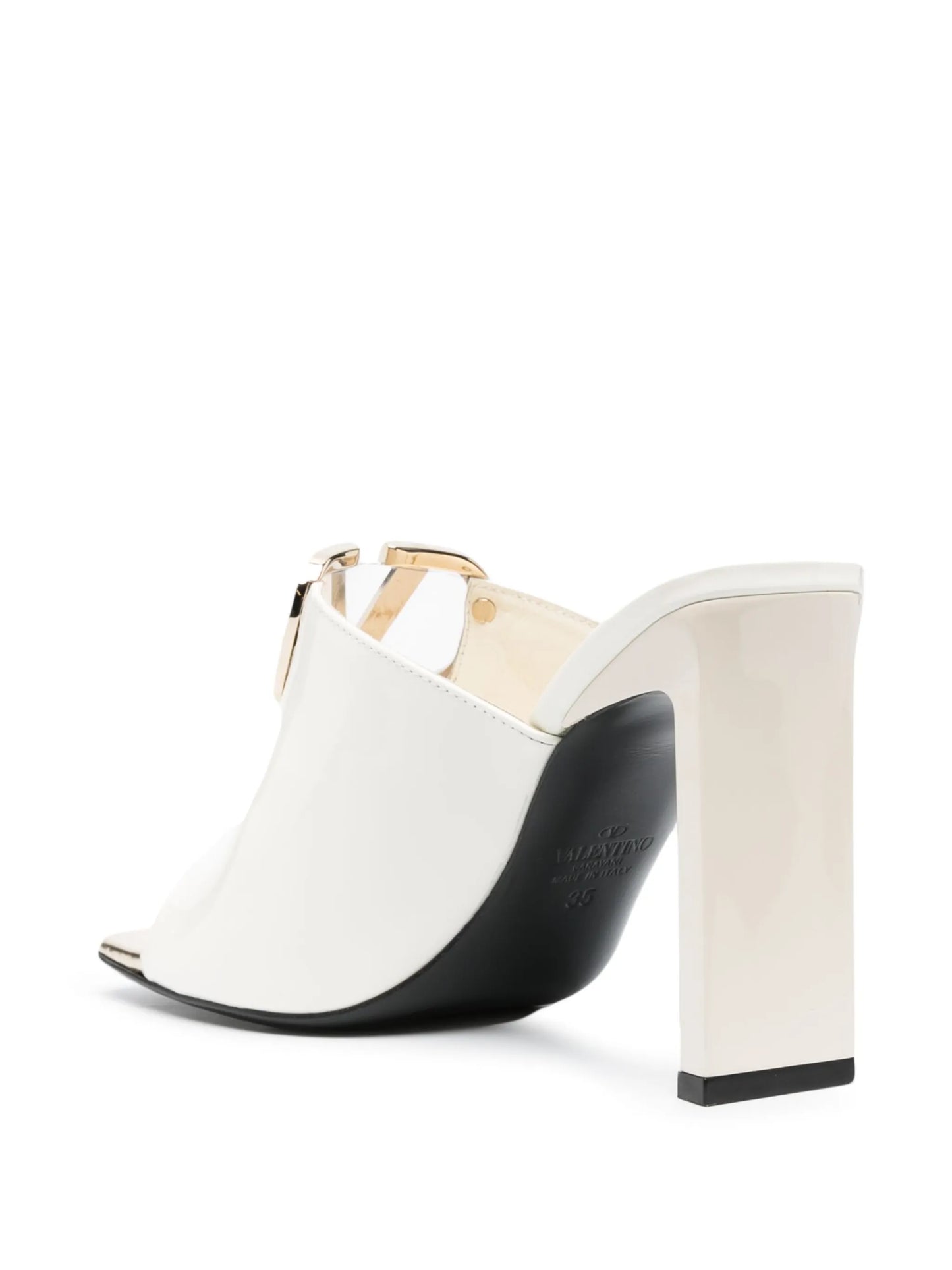 VLogo 100mm open-toe sandals