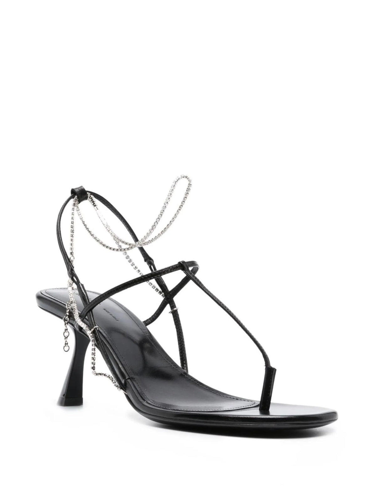 Linden 65mm crystal-chain sandals