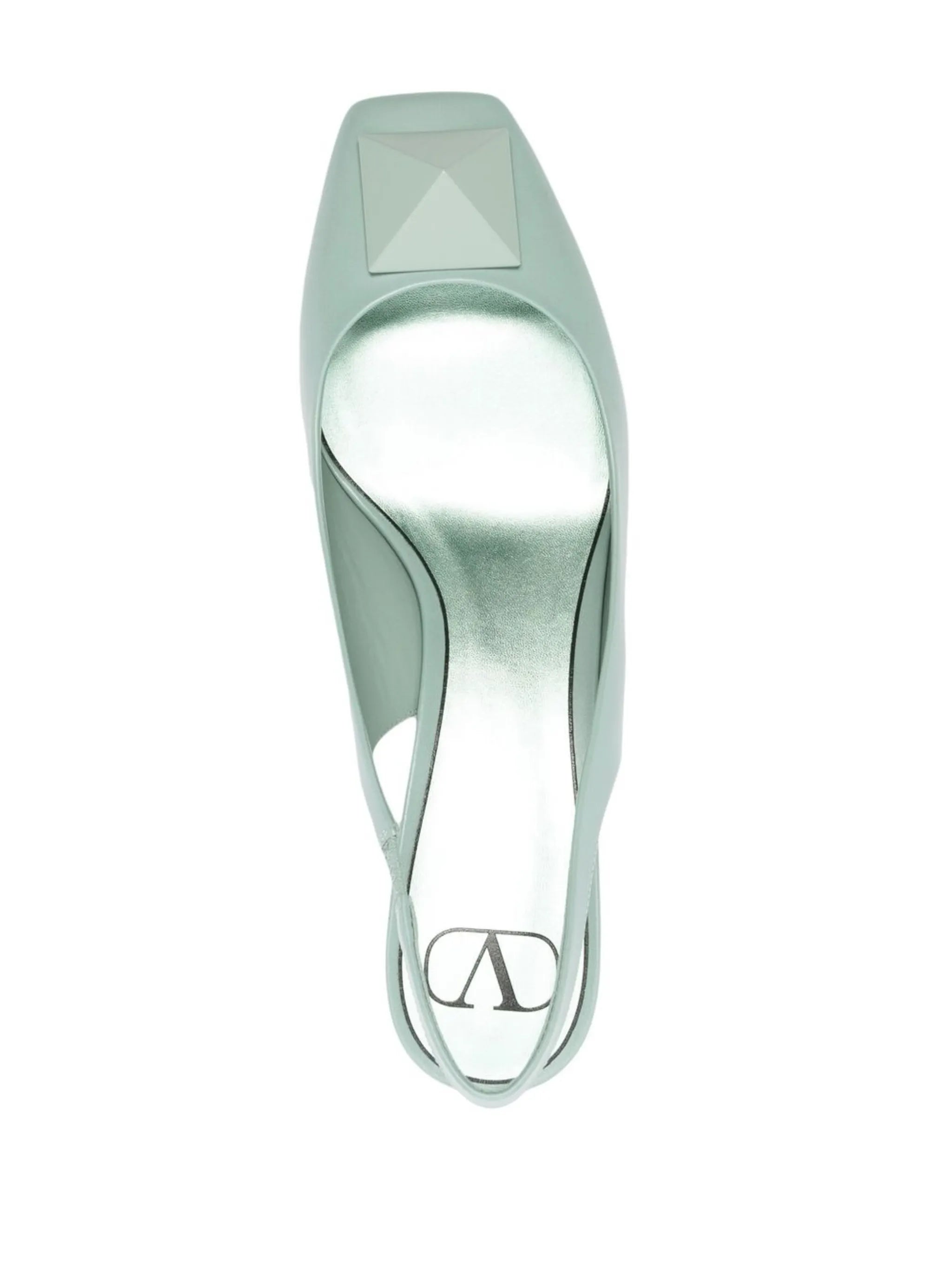 Roman Stud slingback pumps
