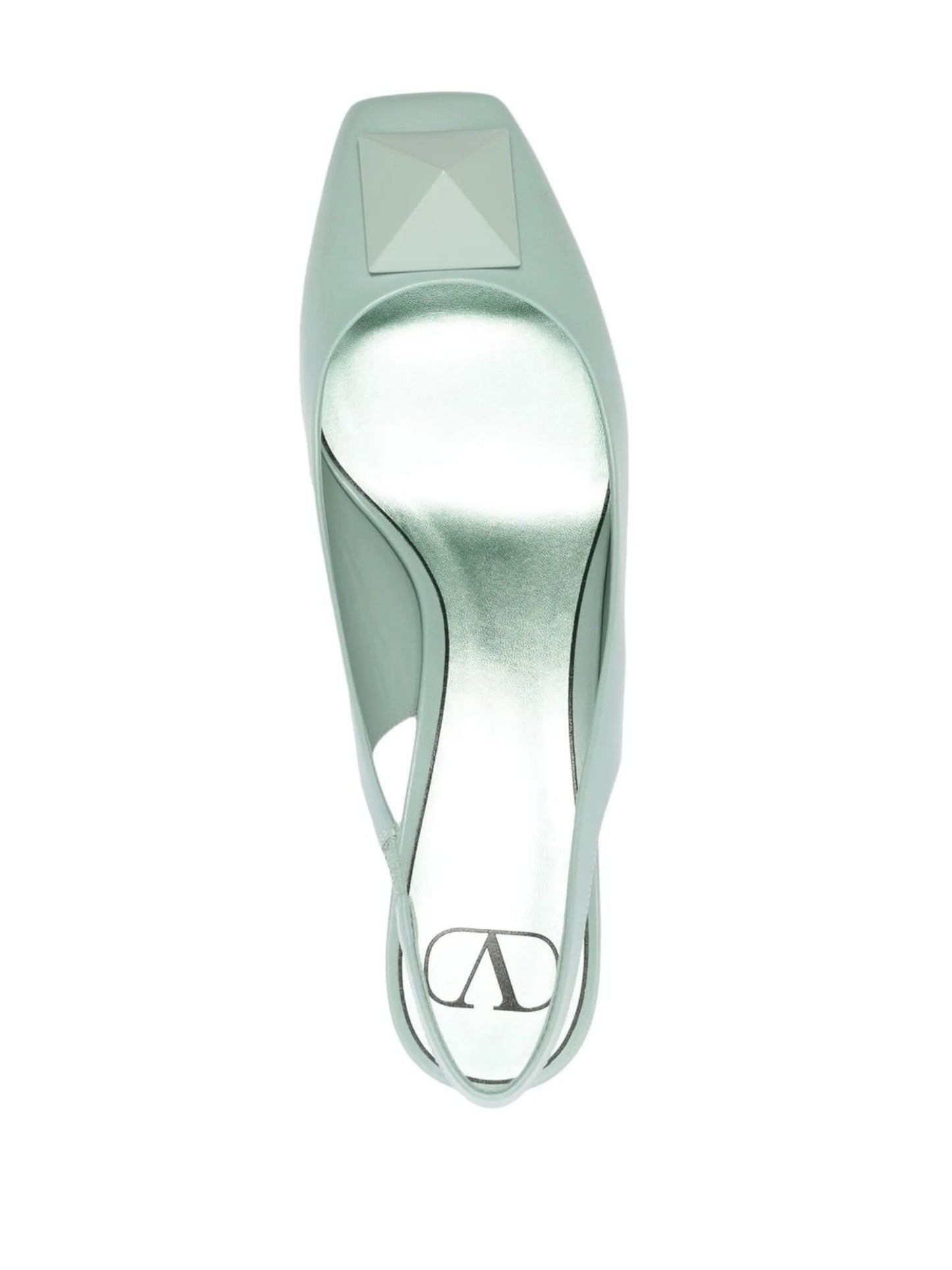 Roman Stud slingback pumps