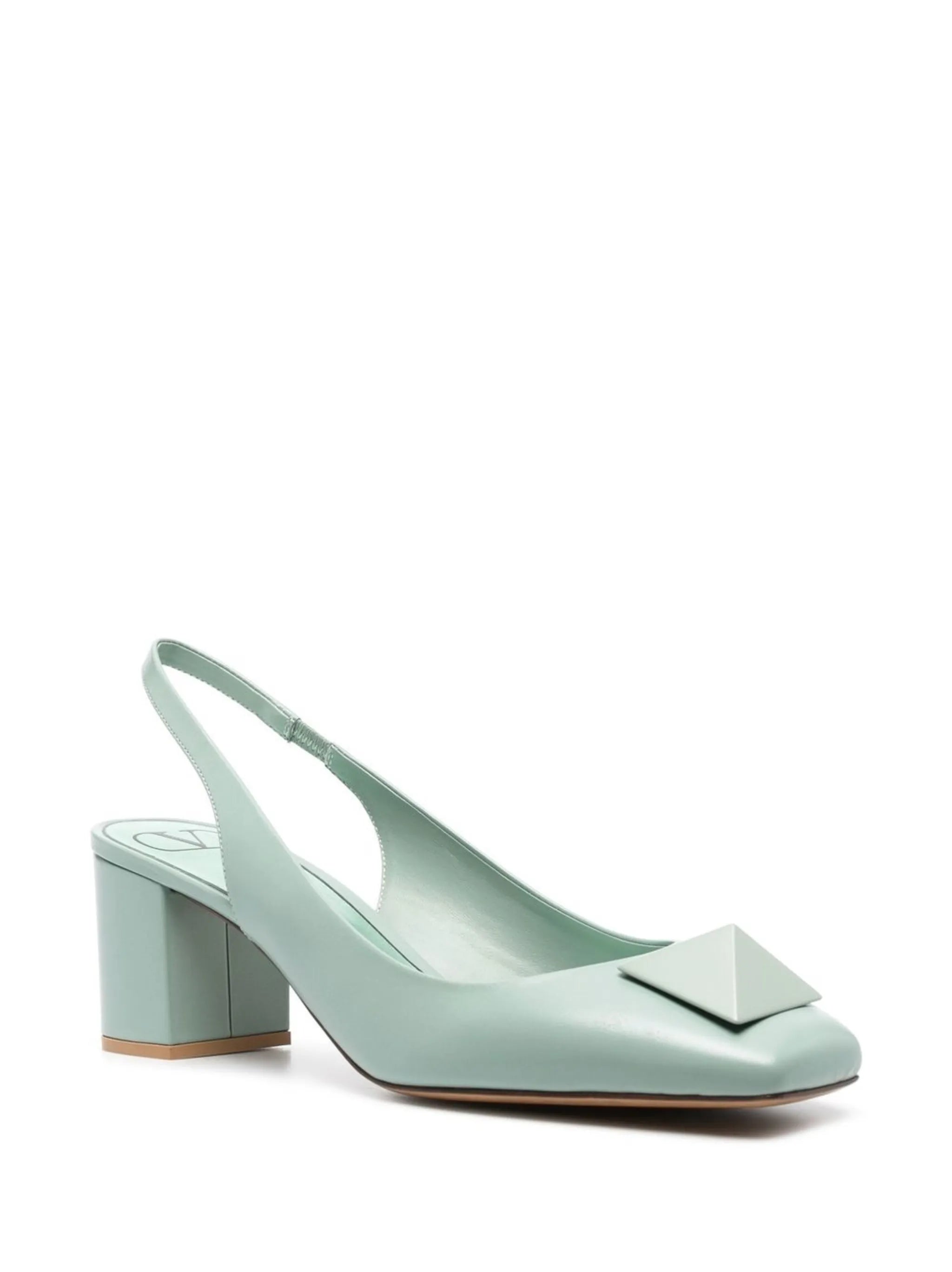 Roman Stud slingback pumps