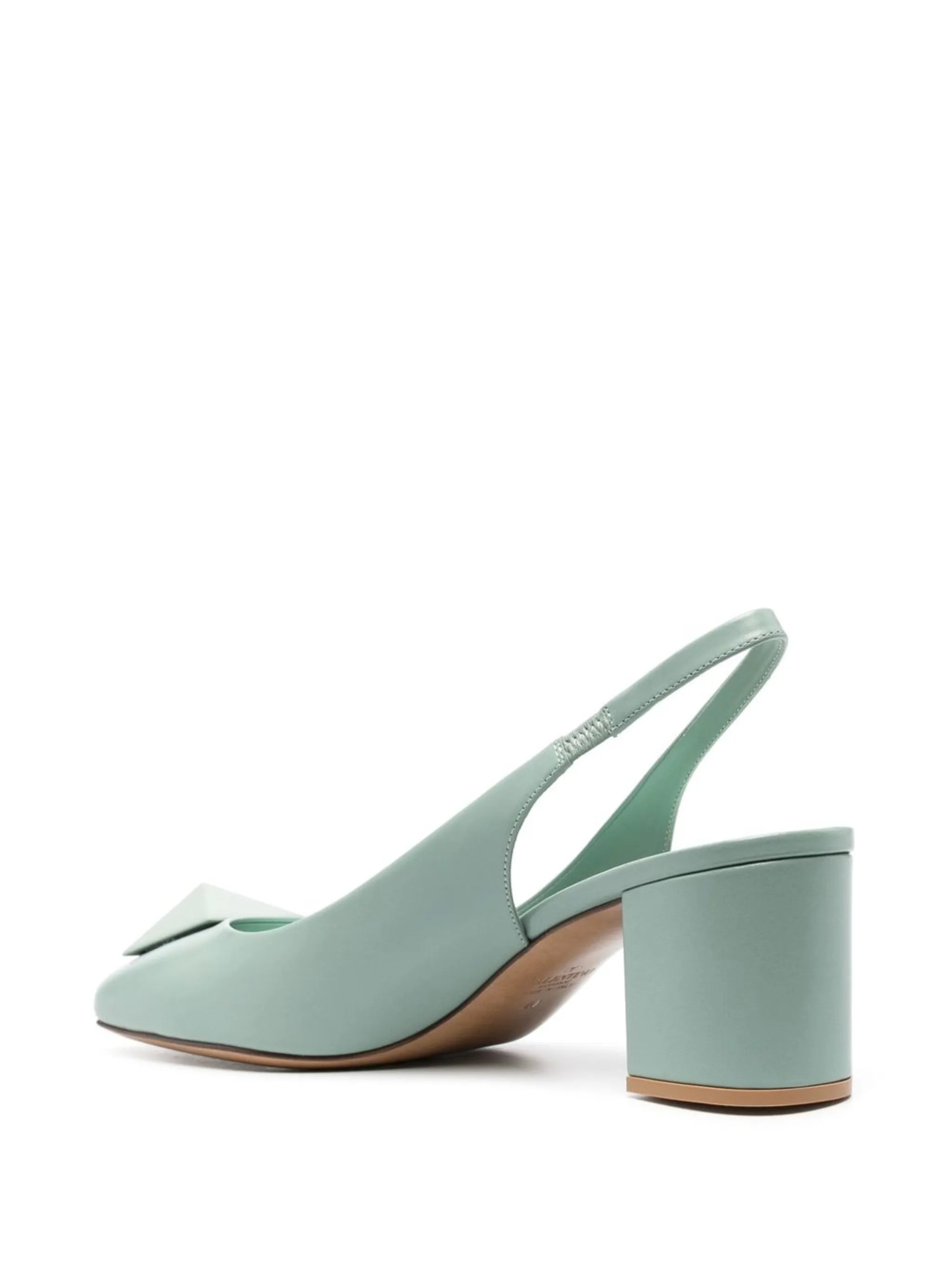 Roman Stud slingback pumps